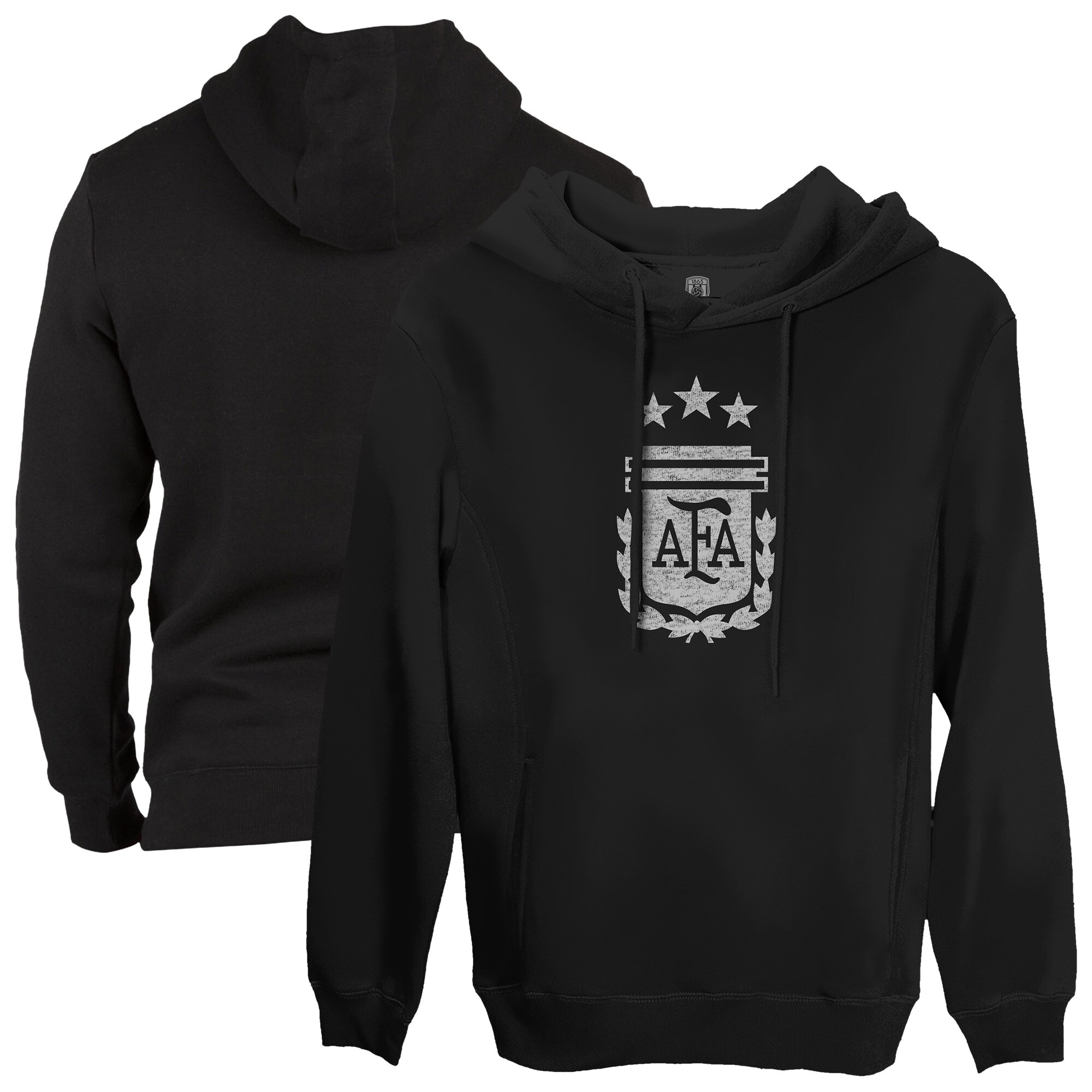Shop argentina national team 1863fc fleece pullover hoodie – black – France Football Shirts & World Cup Jerseys