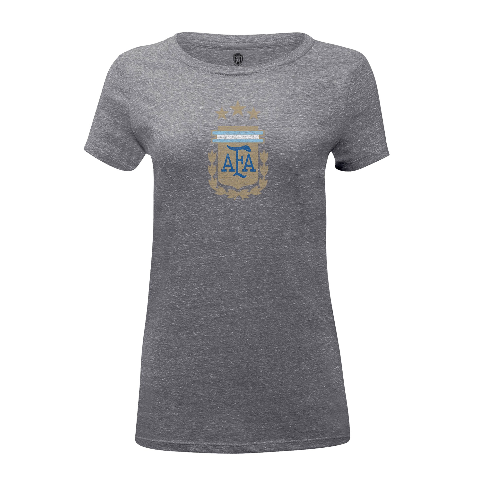 Shop argentina national team 1863fc women8217s color badge tri-blend t-shirt – heather gray – France Football Shirts & World Cup Jerseys