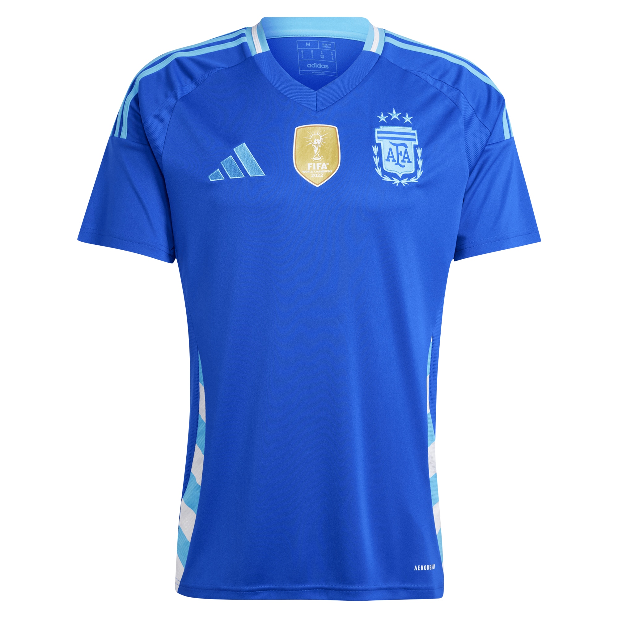 Shop argentina national team adidas 2024 away replica jersey – blue – France Football Shirts & World Cup Jerseys