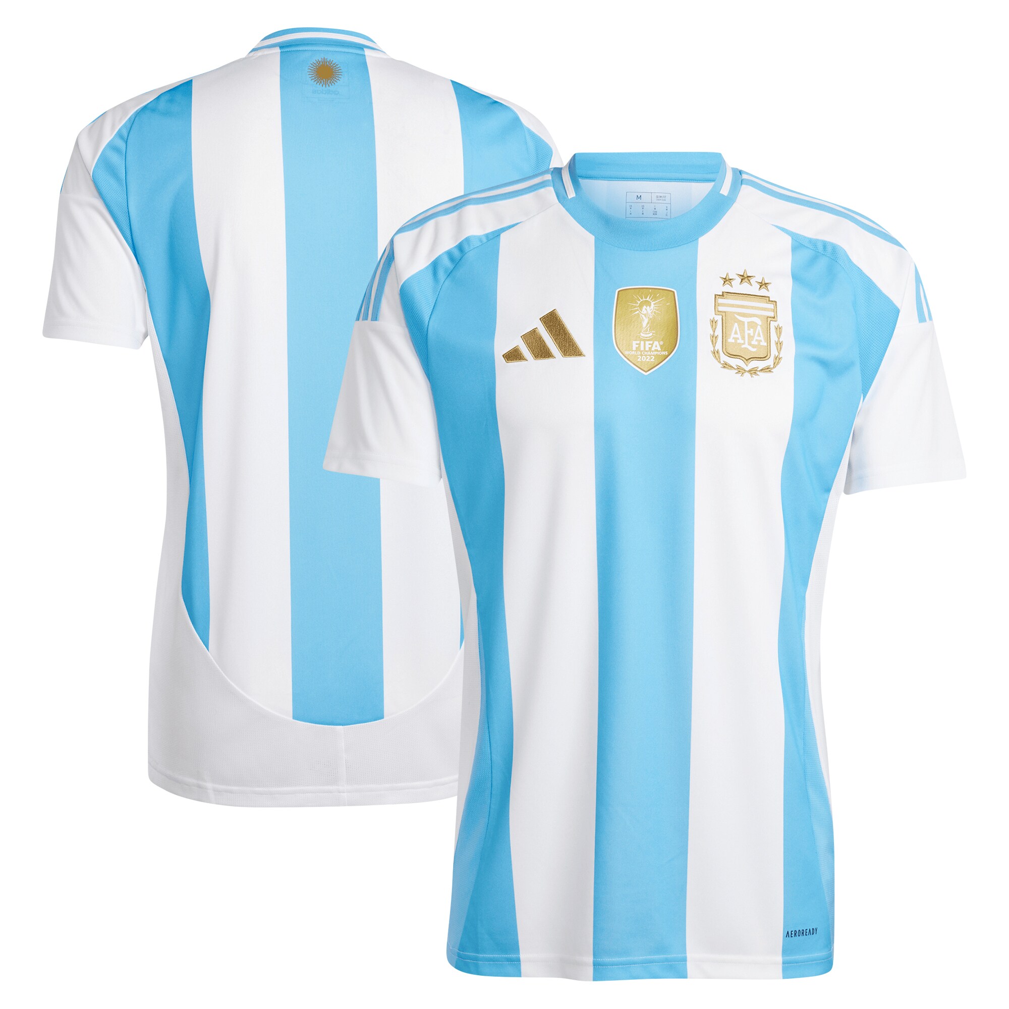 Shop argentina national team adidas 2024 home replica jersey – white – France Football Shirts & World Cup Jerseys