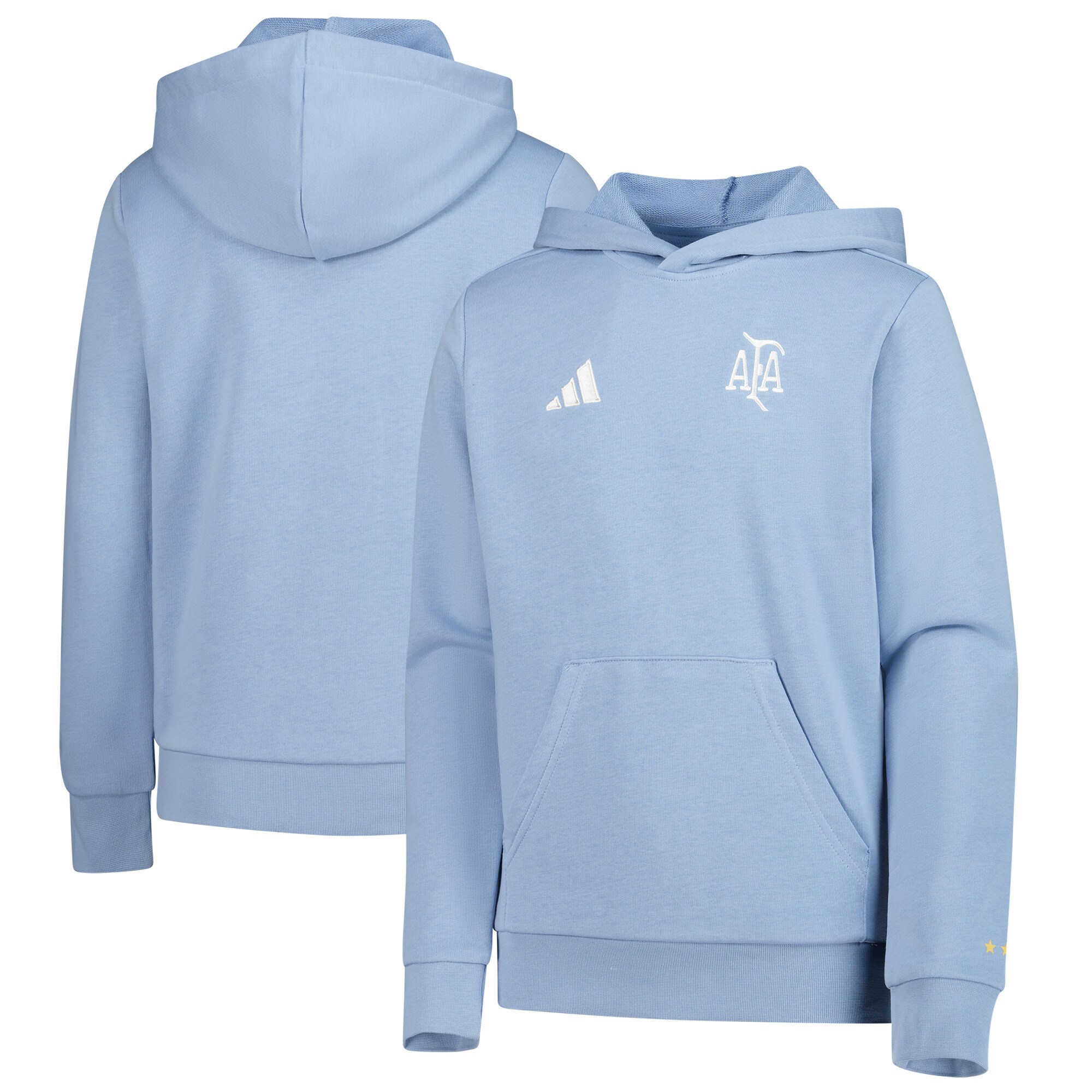 Shop argentina national team adidas youth 50th anniversary dna pullover hoodie – light blue – France Football Shirts & World Cup Jerseys