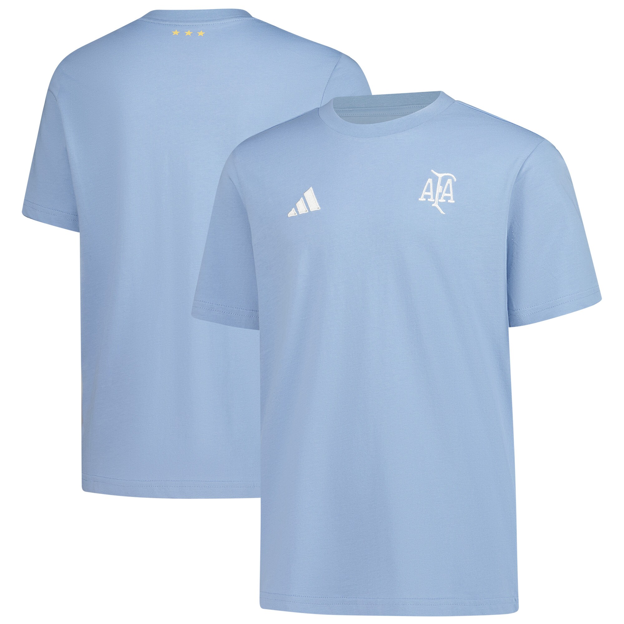 Shop argentina national team adidas youth 50th anniversary dna t-shirt – light blue – France Football Shirts & World Cup Jerseys