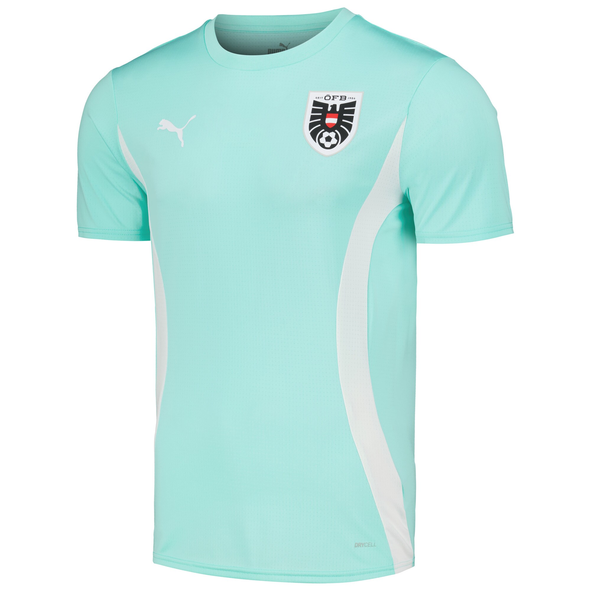 Shop austria national team puma 202324 pre-match jersey – mint – France Football Shirts & World Cup Jerseys