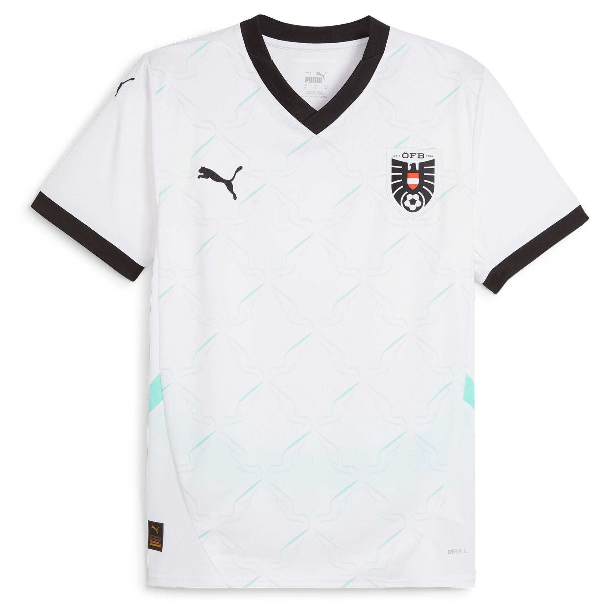 Shop austria national team puma 2024 away replica jersey – white – France Football Shirts & World Cup Jerseys