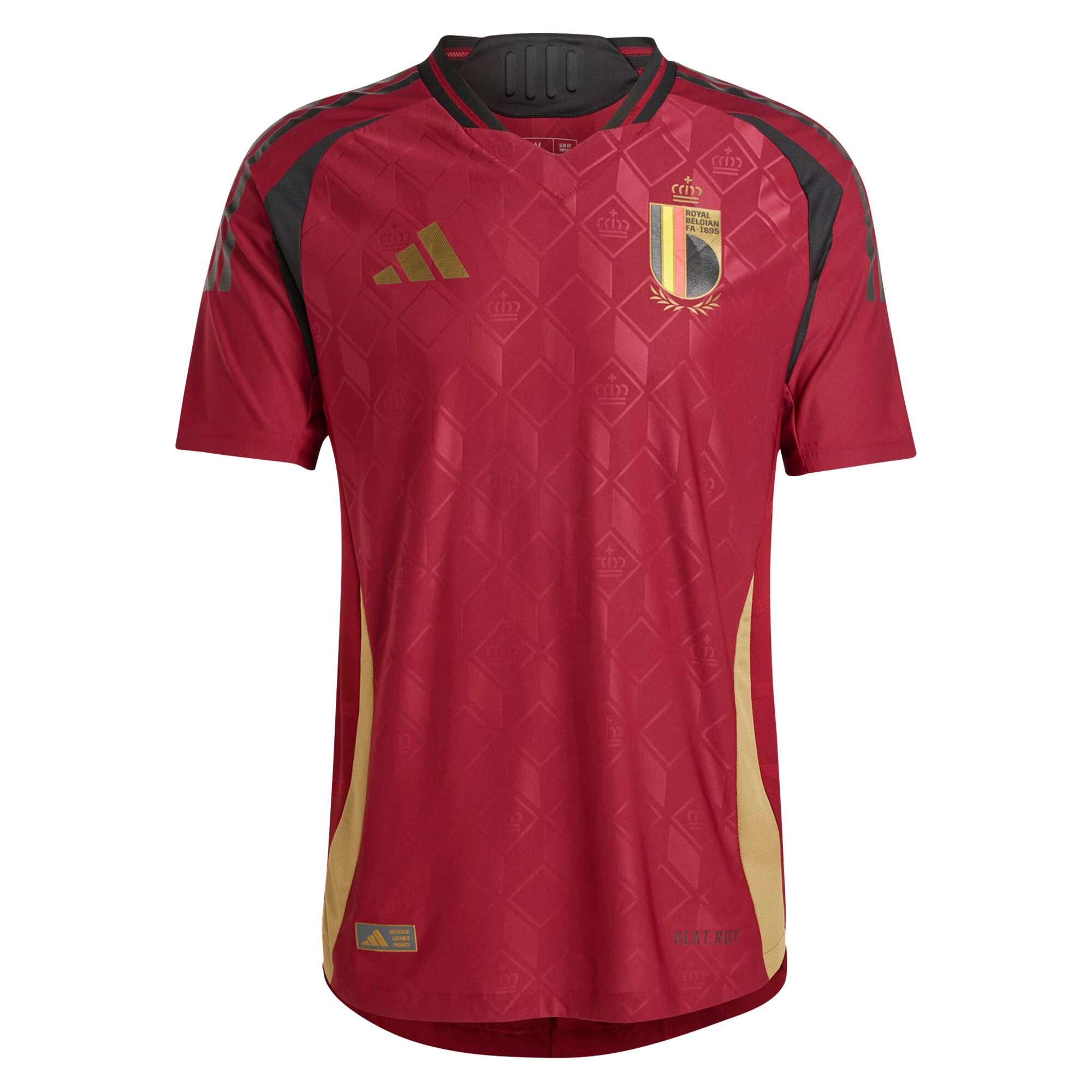 Shop belgium national team adidas 2024 home authentic jersey – burgundy – France Football Shirts & World Cup Jerseys