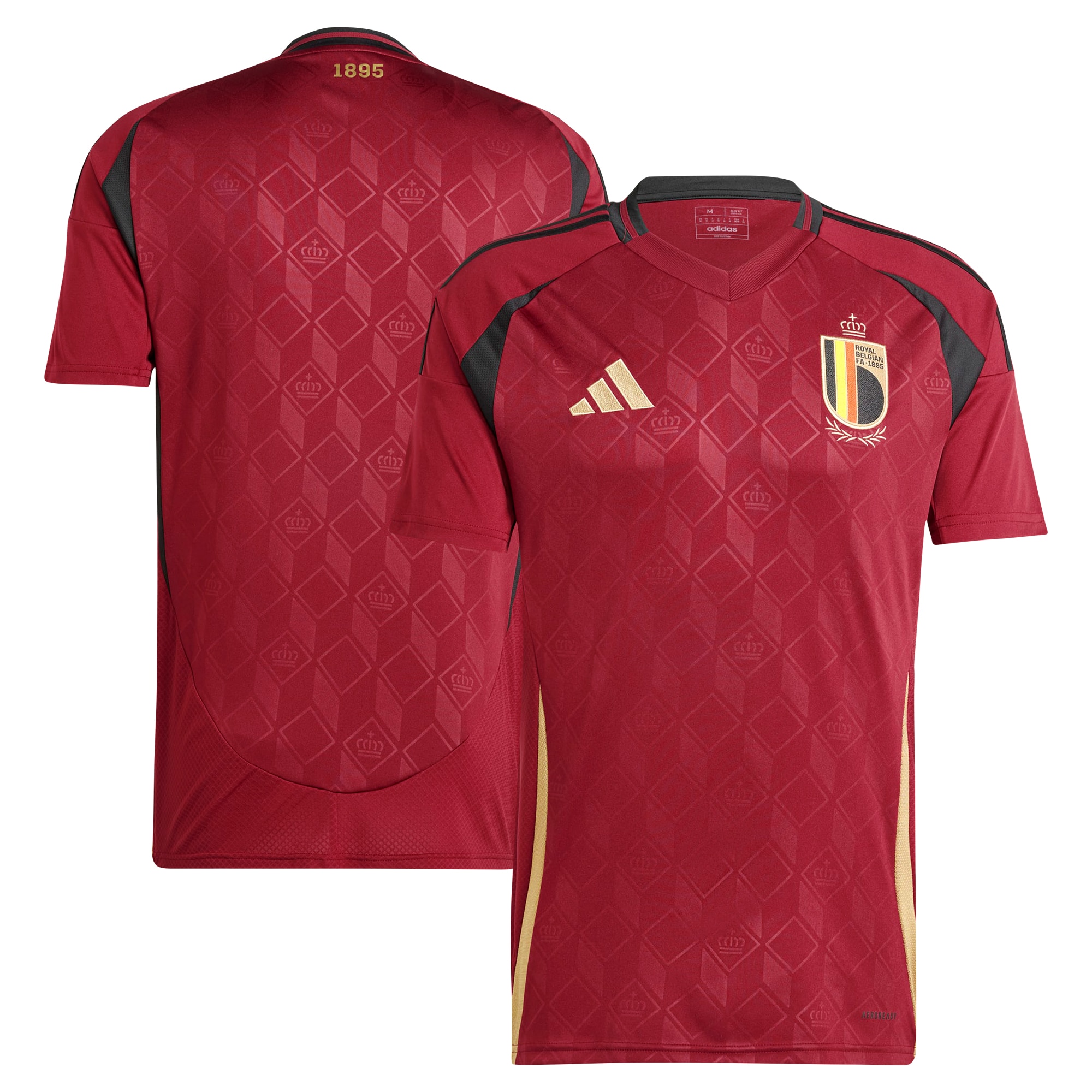 Shop belgium national team adidas 2024 home replica jersey – burgundy – France Football Shirts & World Cup Jerseys