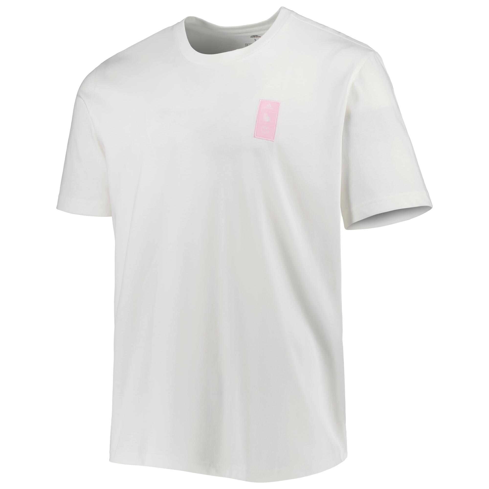 Shop belgium national team adidas lifestyle t-shirt – white – France Football Shirts & World Cup Jerseys