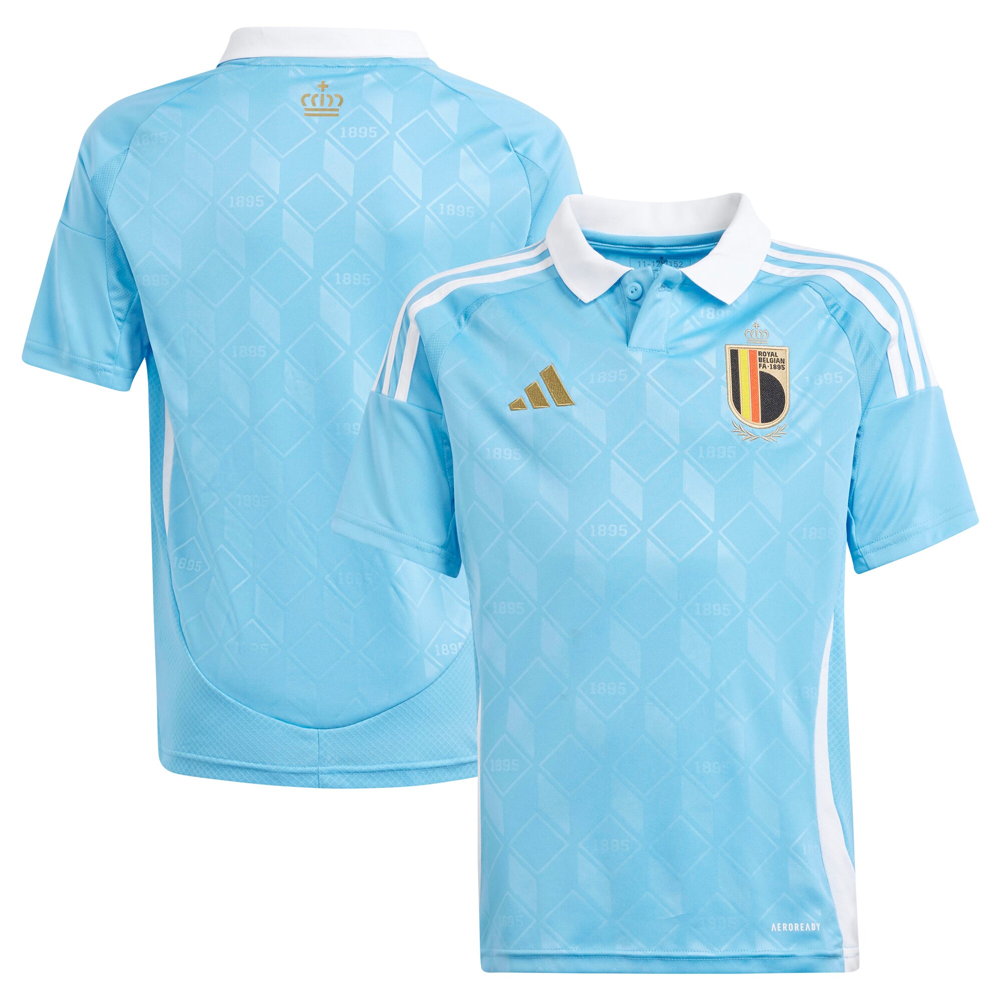 Shop belgium national team adidas youth 2024 away replica jersey – blue – France Football Shirts & World Cup Jerseys