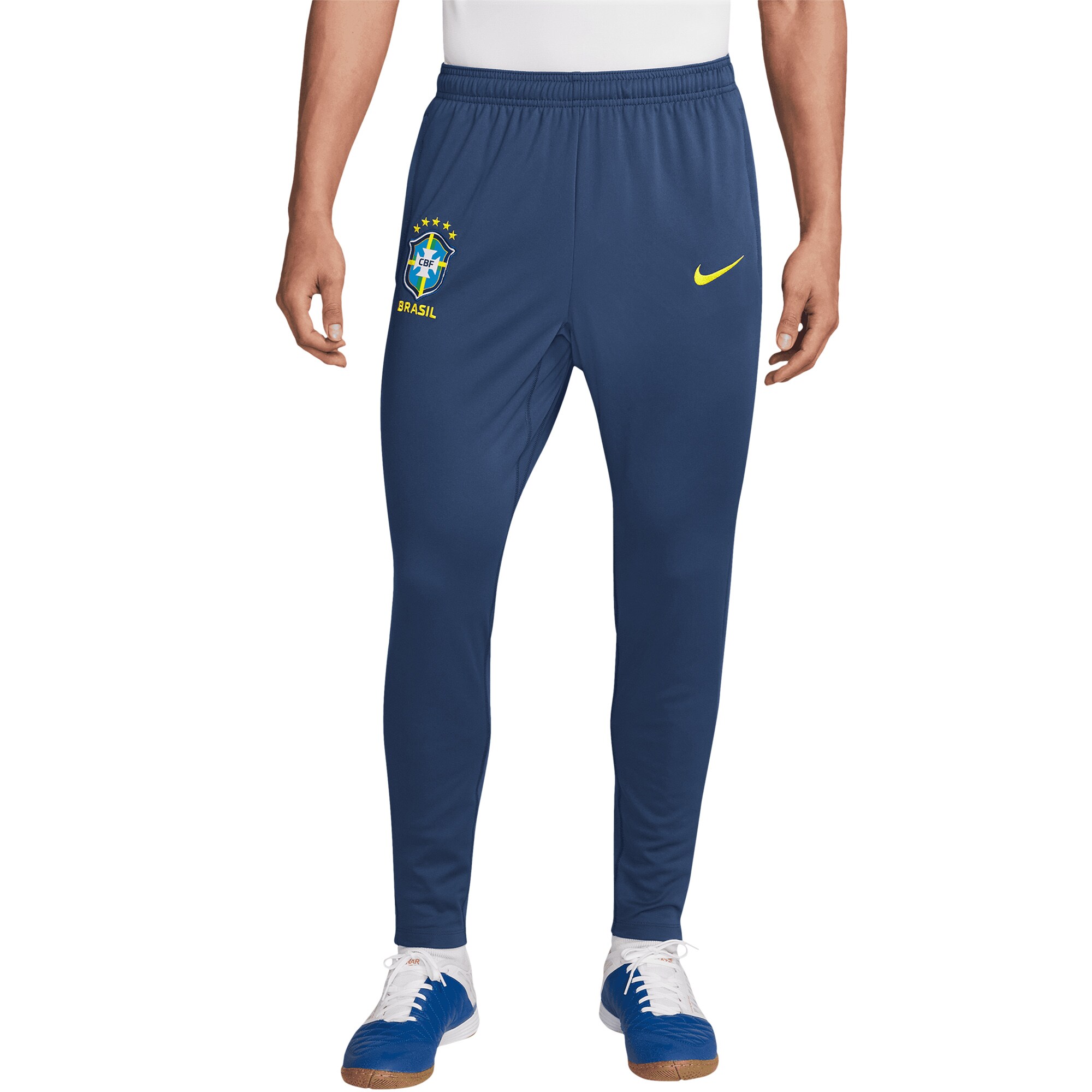 Shop brazil national team nike 2024 academy pro performance drill pants – blue – France Football Shirts & World Cup Jerseys