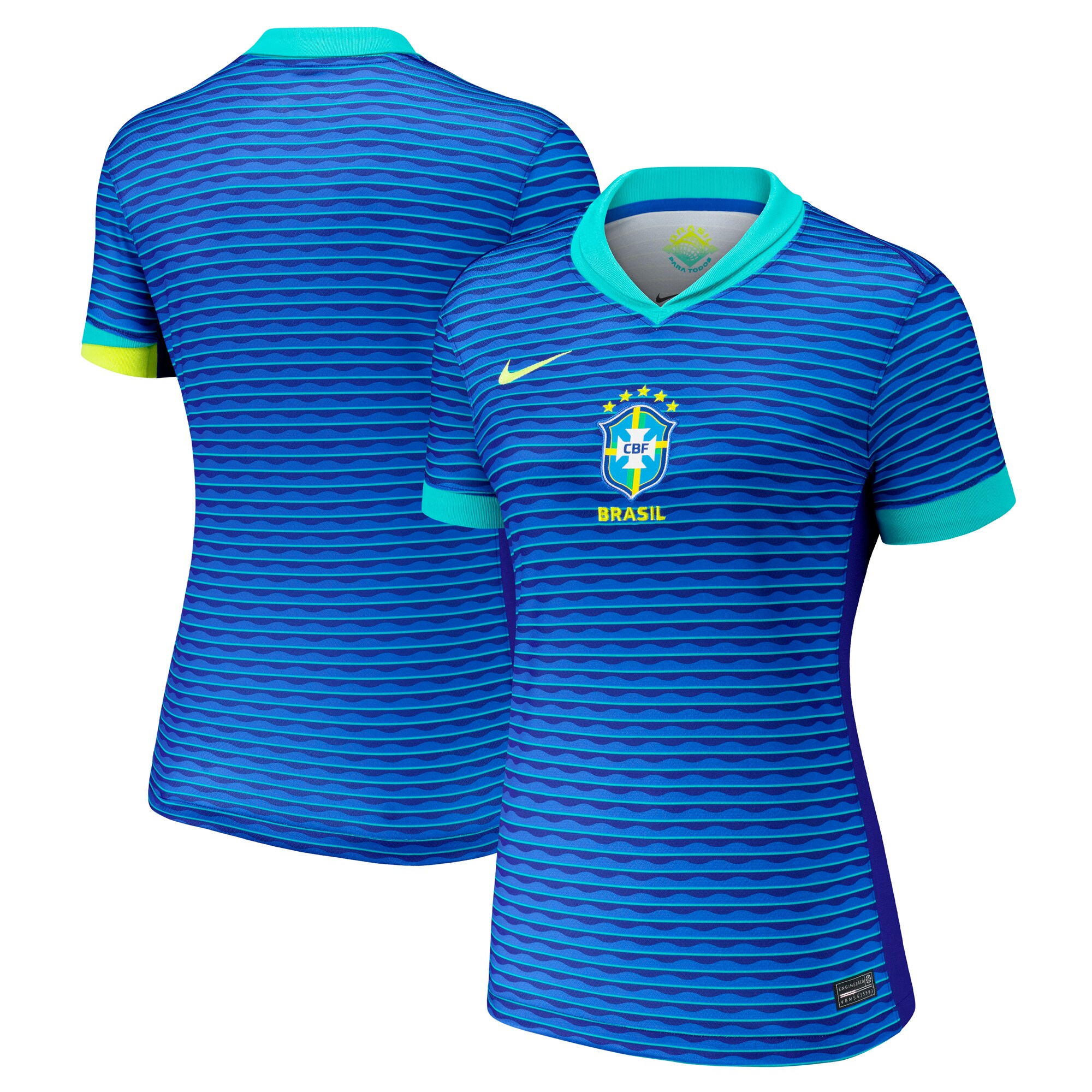 Shop brazil national team nike women8217s 2024 away stadium replica jersey – blue – France Football Shirts & World Cup Jerseys