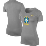 Shop brazil national team nike women8217s legend performance t-shirt – heather gray – France Football Shirts & World Cup Jerseys