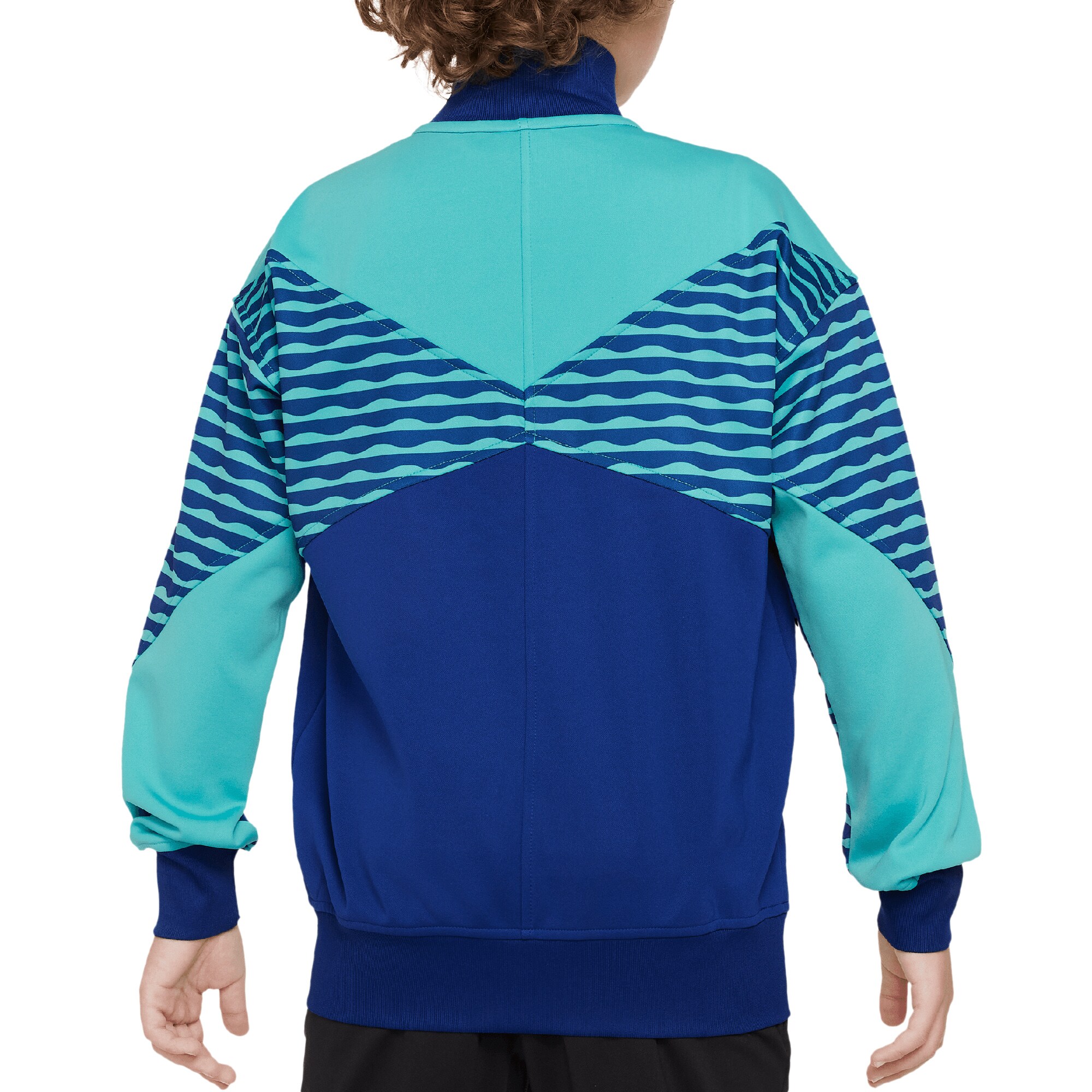 Shop brazil national team nike youth 2024 academy pro anthem full-zip jacket – royal – France Football Shirts & World Cup Jerseys