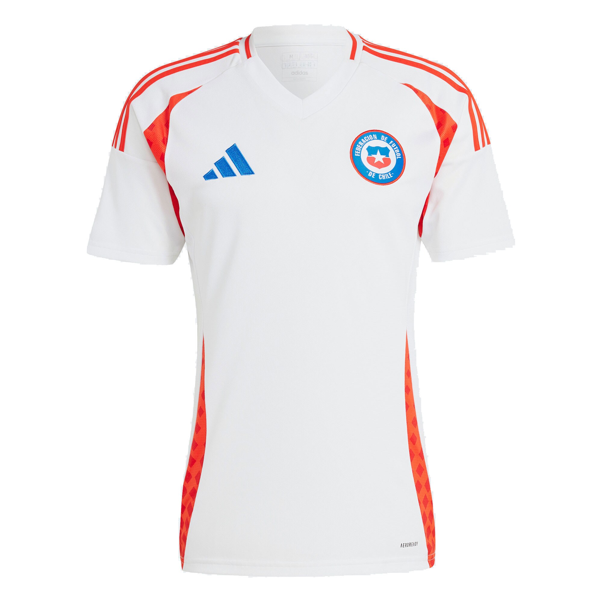 Shop chile national team adidas 2024 away replica jersey – white – France Football Shirts & World Cup Jerseys