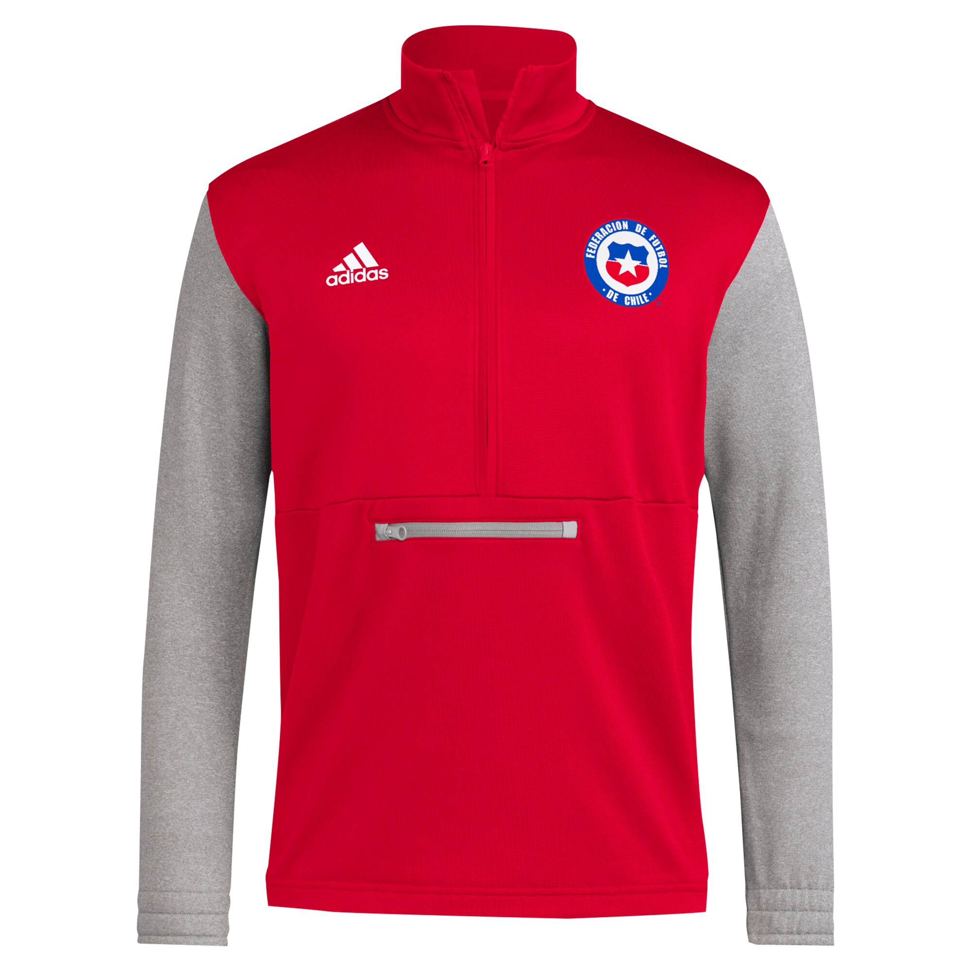 Shop chile national team adidas aeroready half-zip top – red – France Football Shirts & World Cup Jerseys