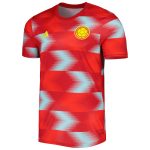 Shop colombia national team adidas 2022 pre-match top – red – France Football Shirts & World Cup Jerseys