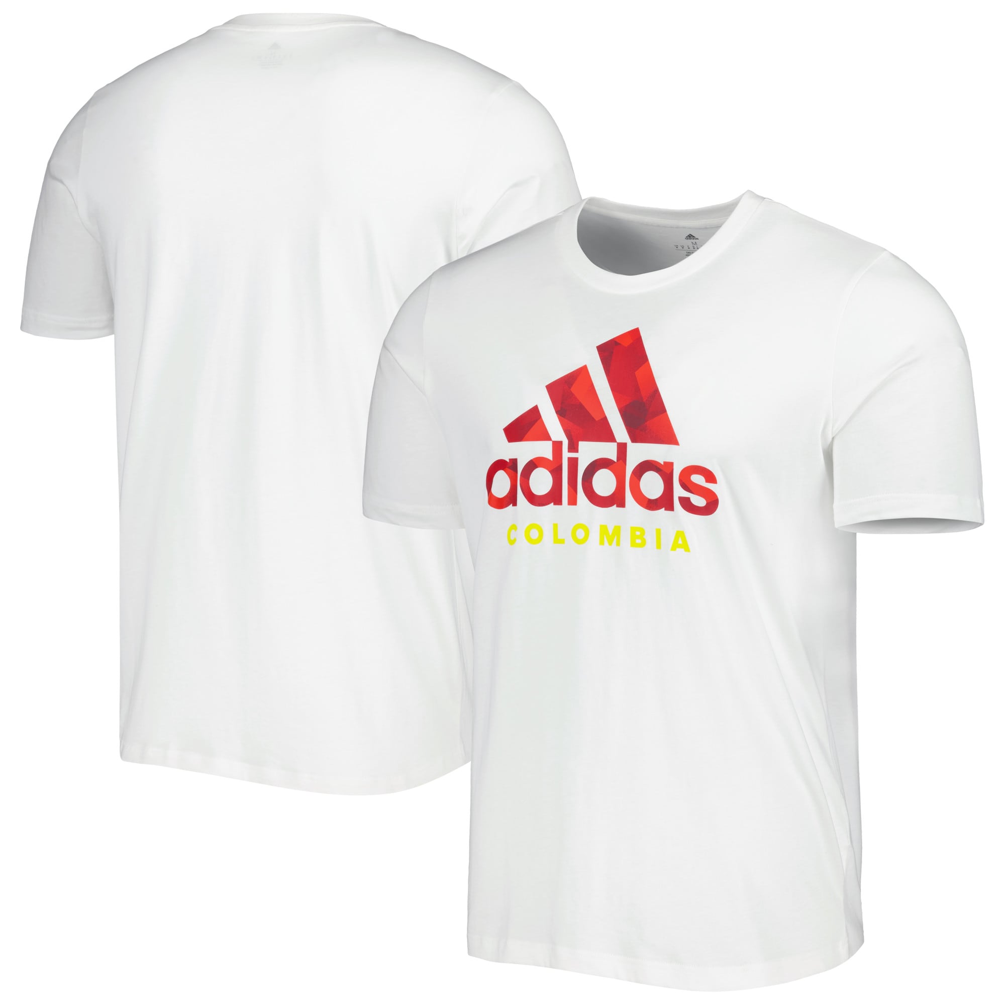 Shop colombia national team adidas dna graphic t-shirt – white – France Football Shirts & World Cup Jerseys