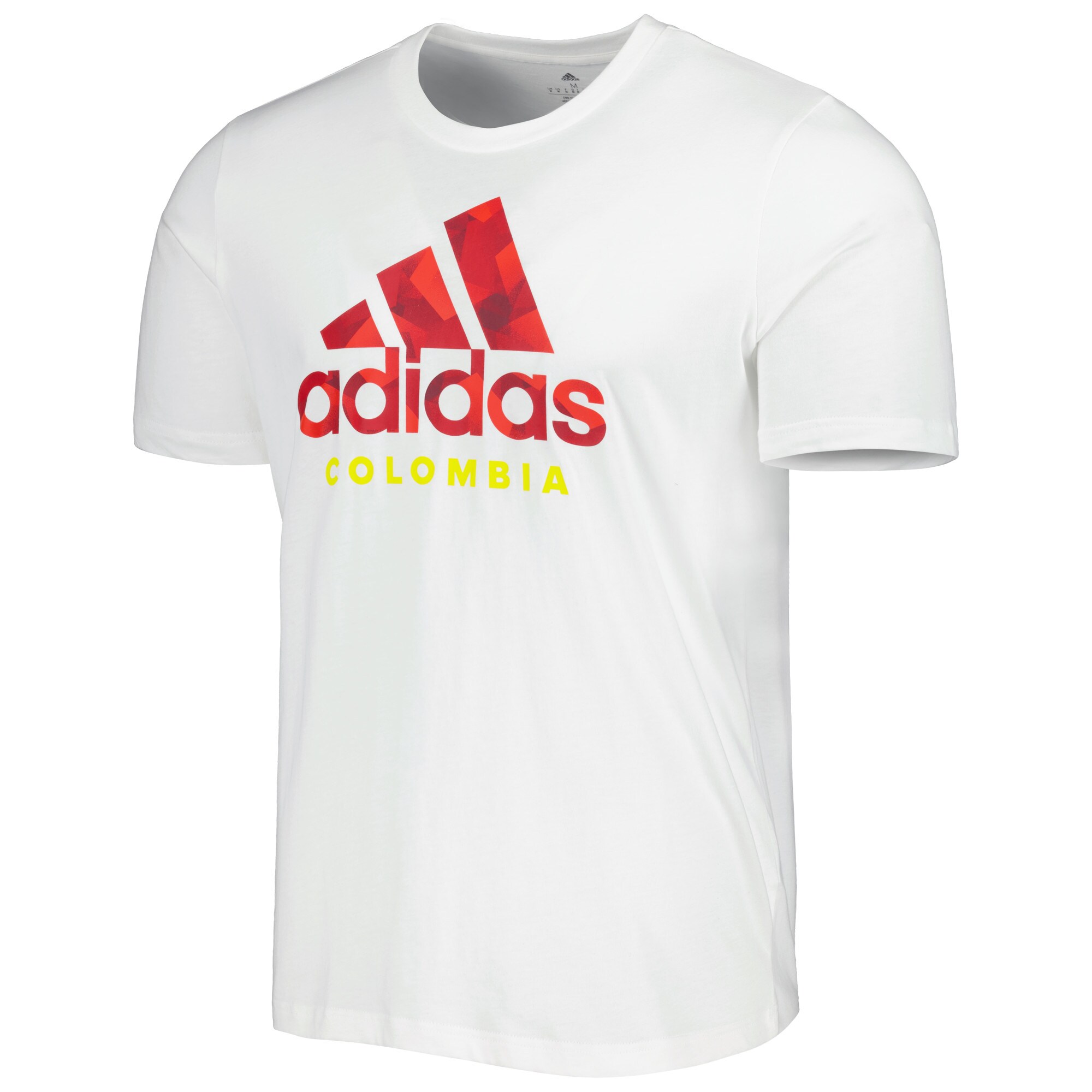Shop colombia national team adidas dna graphic t-shirt – white – France Football Shirts & World Cup Jerseys