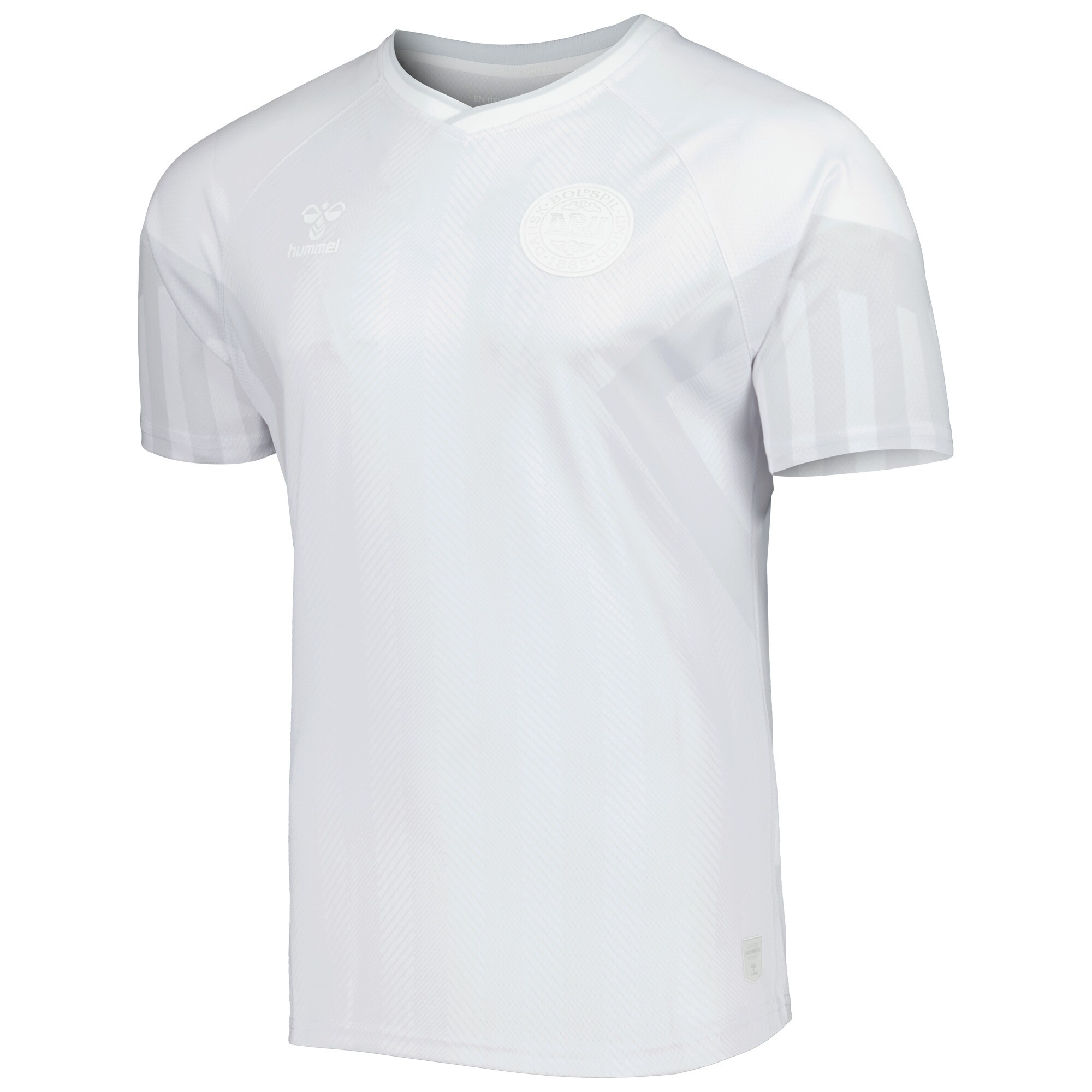 Shop denmark national team 202223 away replica jersey – white – France Football Shirts & World Cup Jerseys