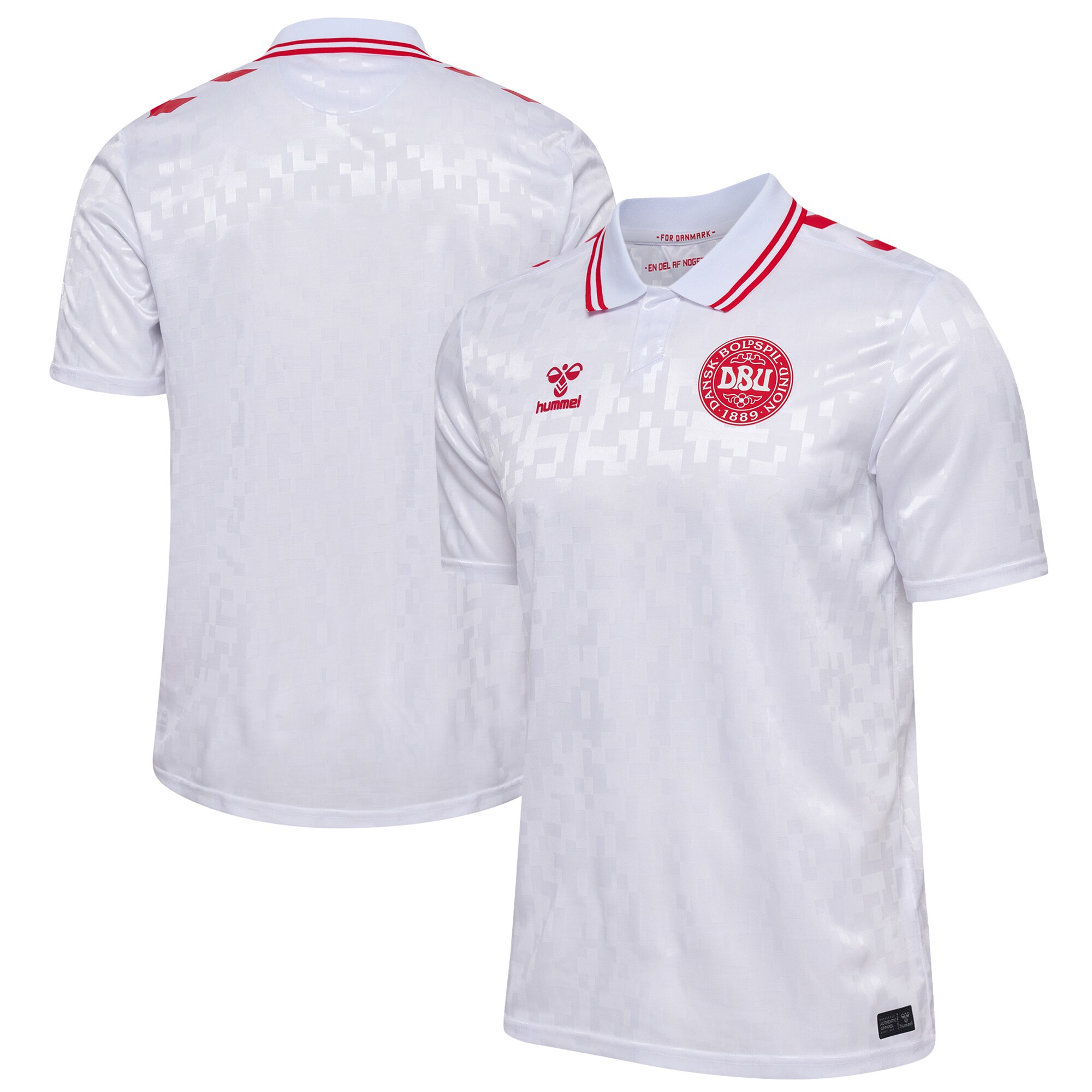 Shop denmark national team 2024 away replica jersey – white – France Football Shirts & World Cup Jerseys