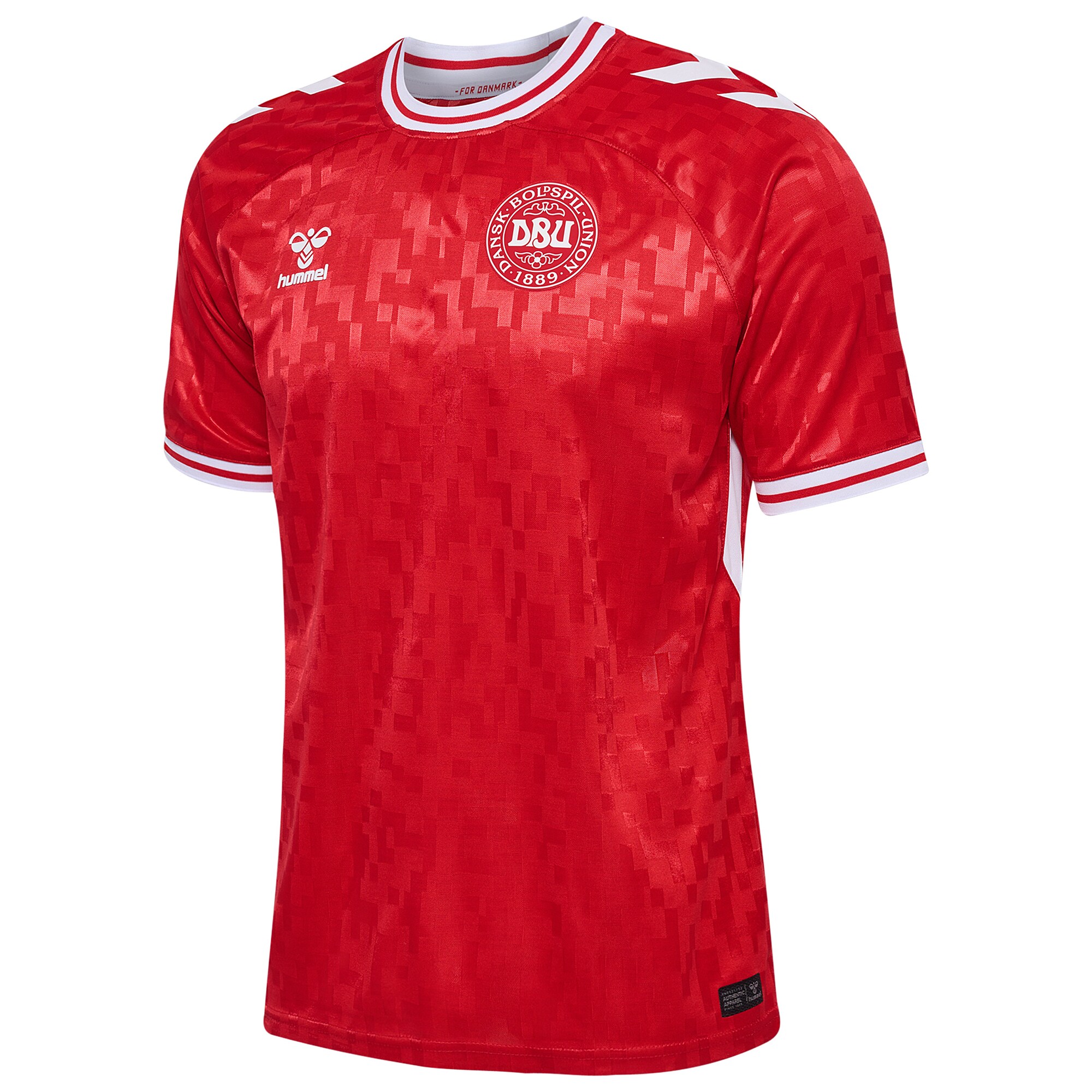 Shop denmark national team 2024 home replica jersey – red – France Football Shirts & World Cup Jerseys