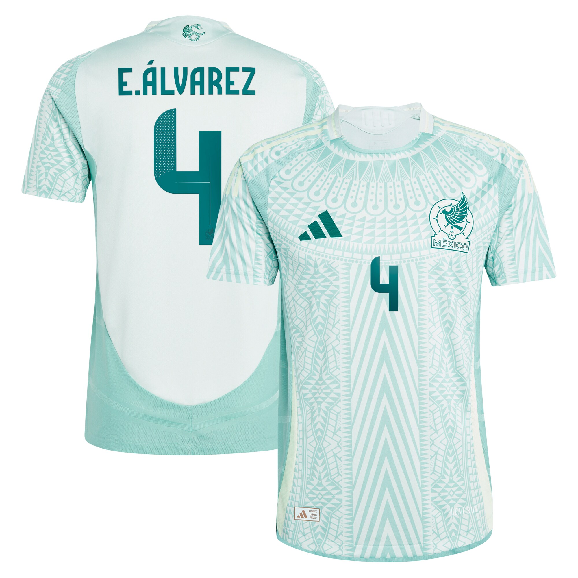 Shop edson alvarez mexico national team adidas 2024 away authentic player jersey – green – France Football Shirts & World Cup Jerseys