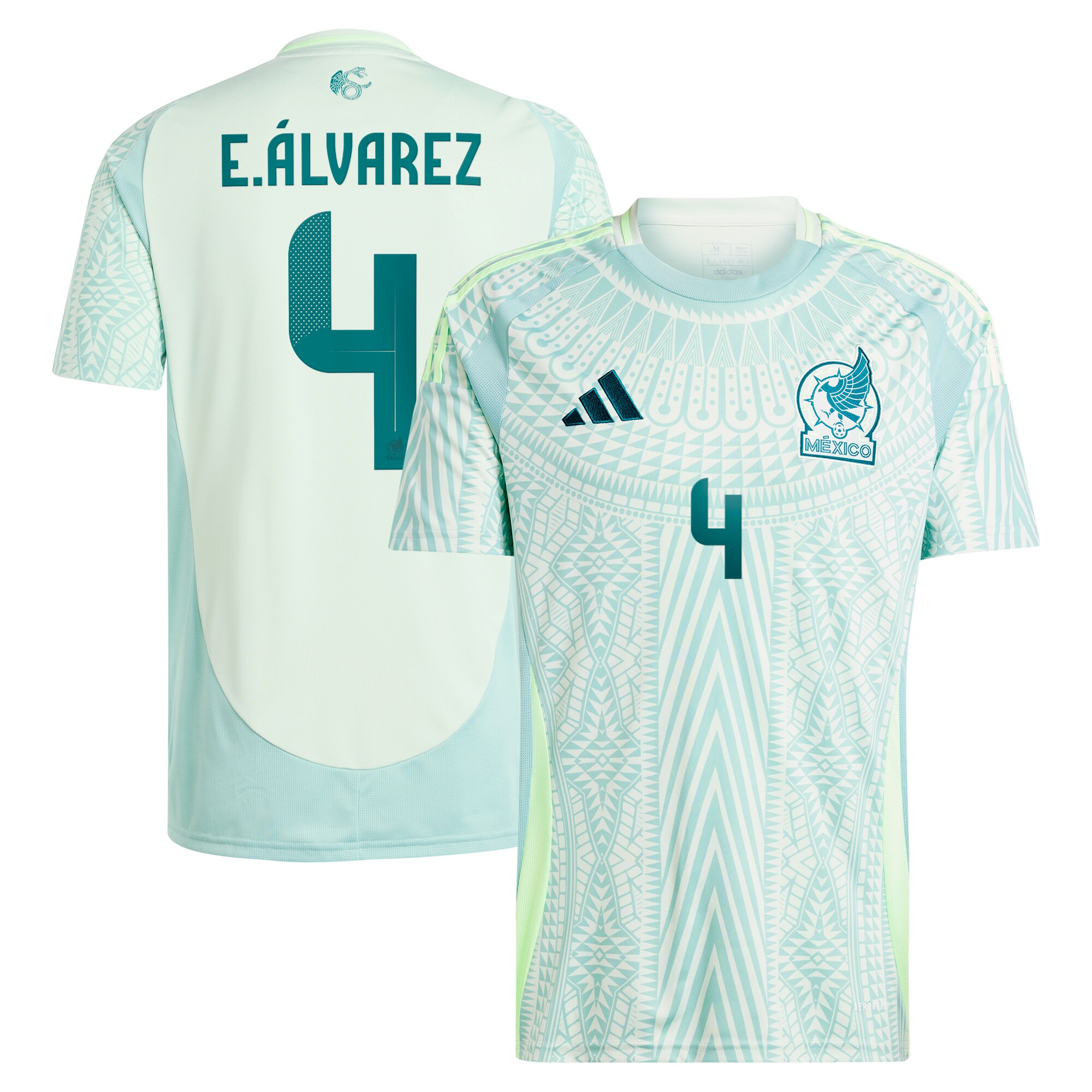 Shop edson alvarez mexico national team adidas 2024 away replica player jersey – green – France Football Shirts & World Cup Jerseys