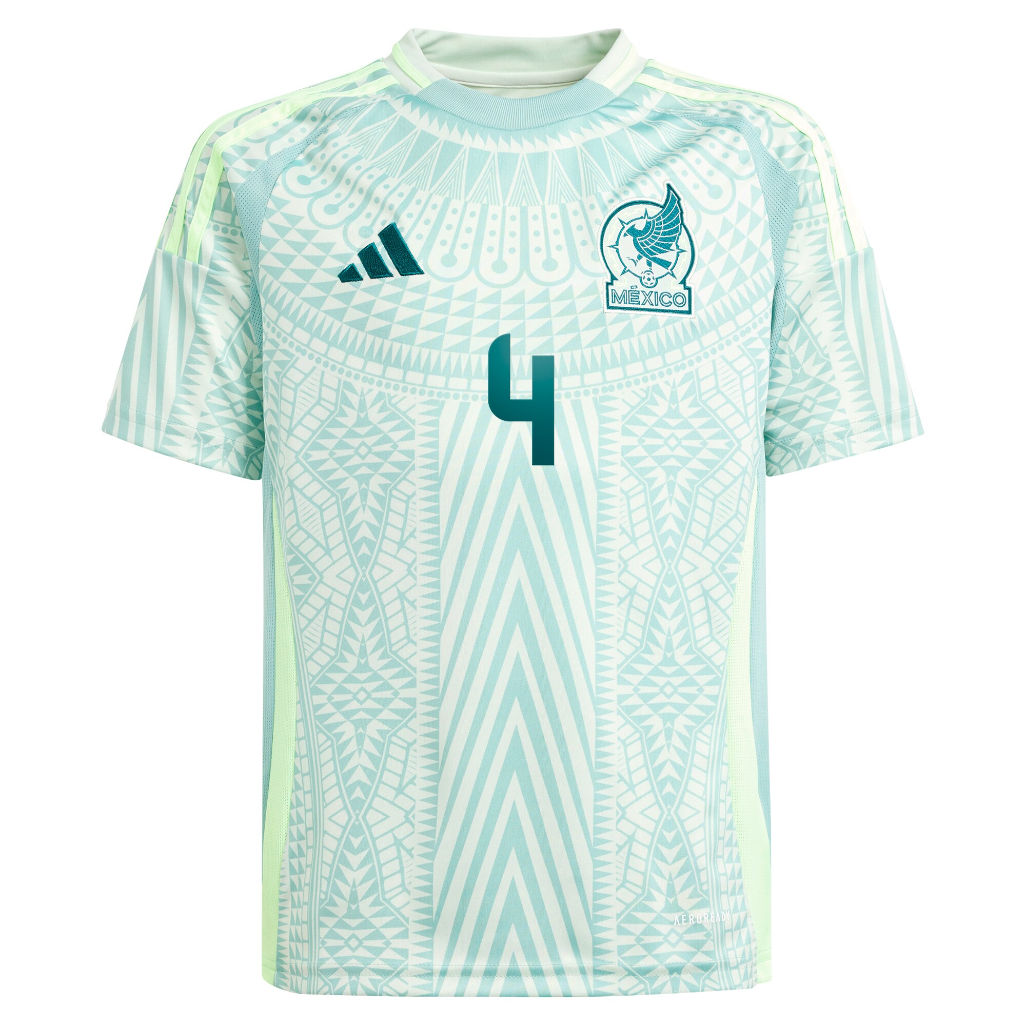 Shop edson alvarez mexico national team adidas youth 2024 away replica player jersey – green – France Football Shirts & World Cup Jerseys
