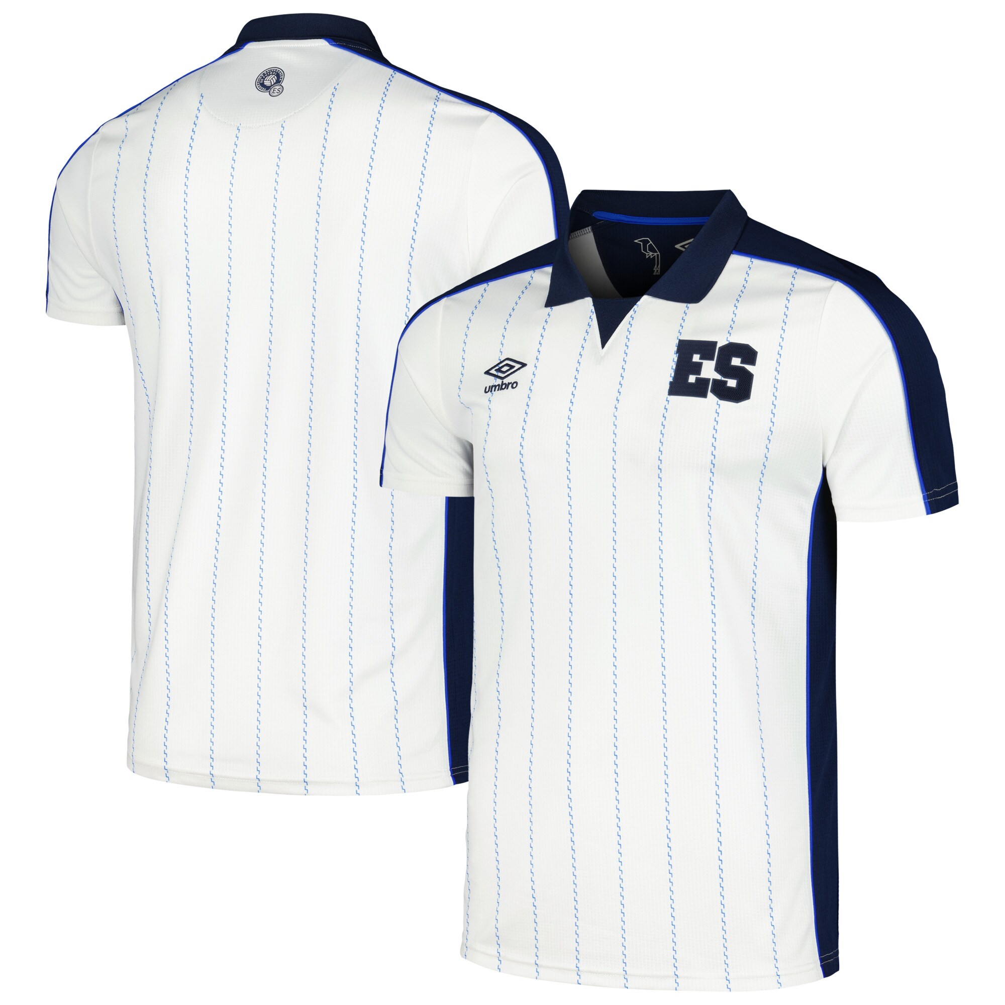 Shop el salvador national team umbro 2024 fourth replica jersey – white – France Football Shirts & World Cup Jerseys