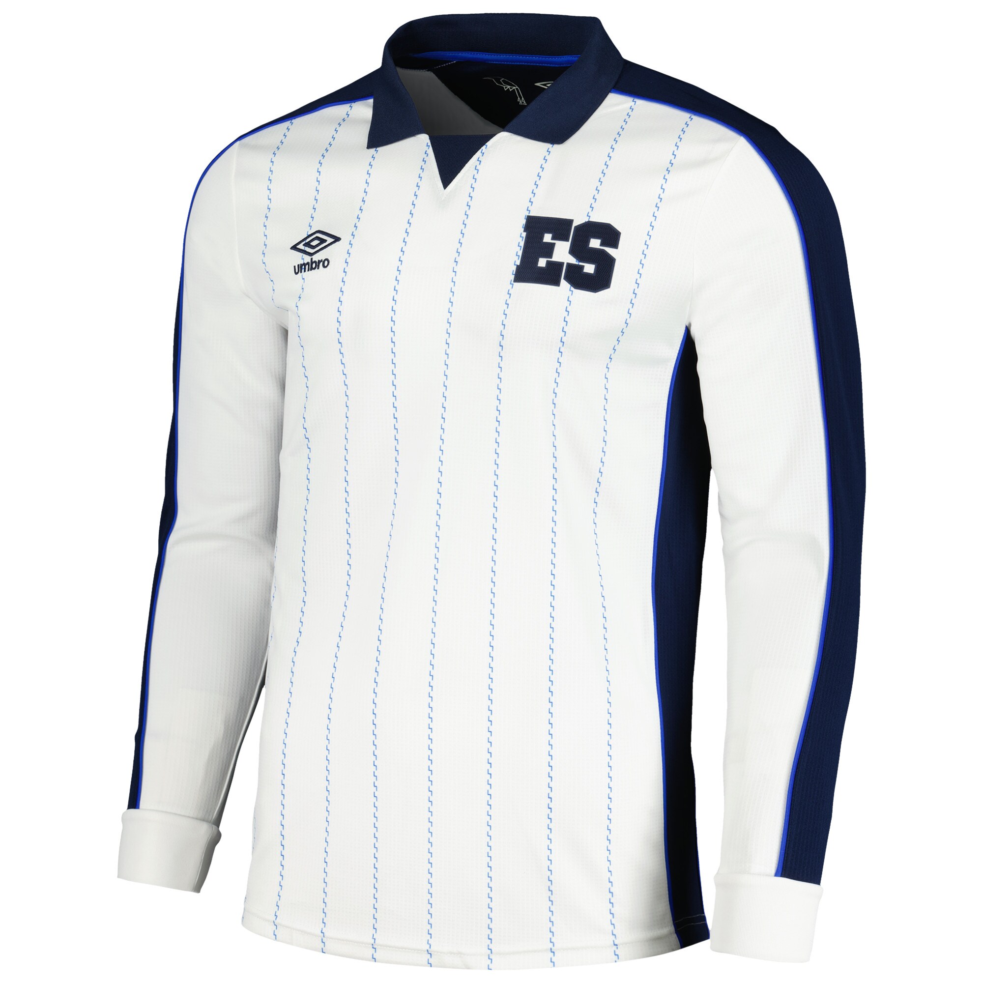 Shop el salvador national team umbro 2024 fourth replica long sleeve jersey – white – France Football Shirts & World Cup Jerseys
