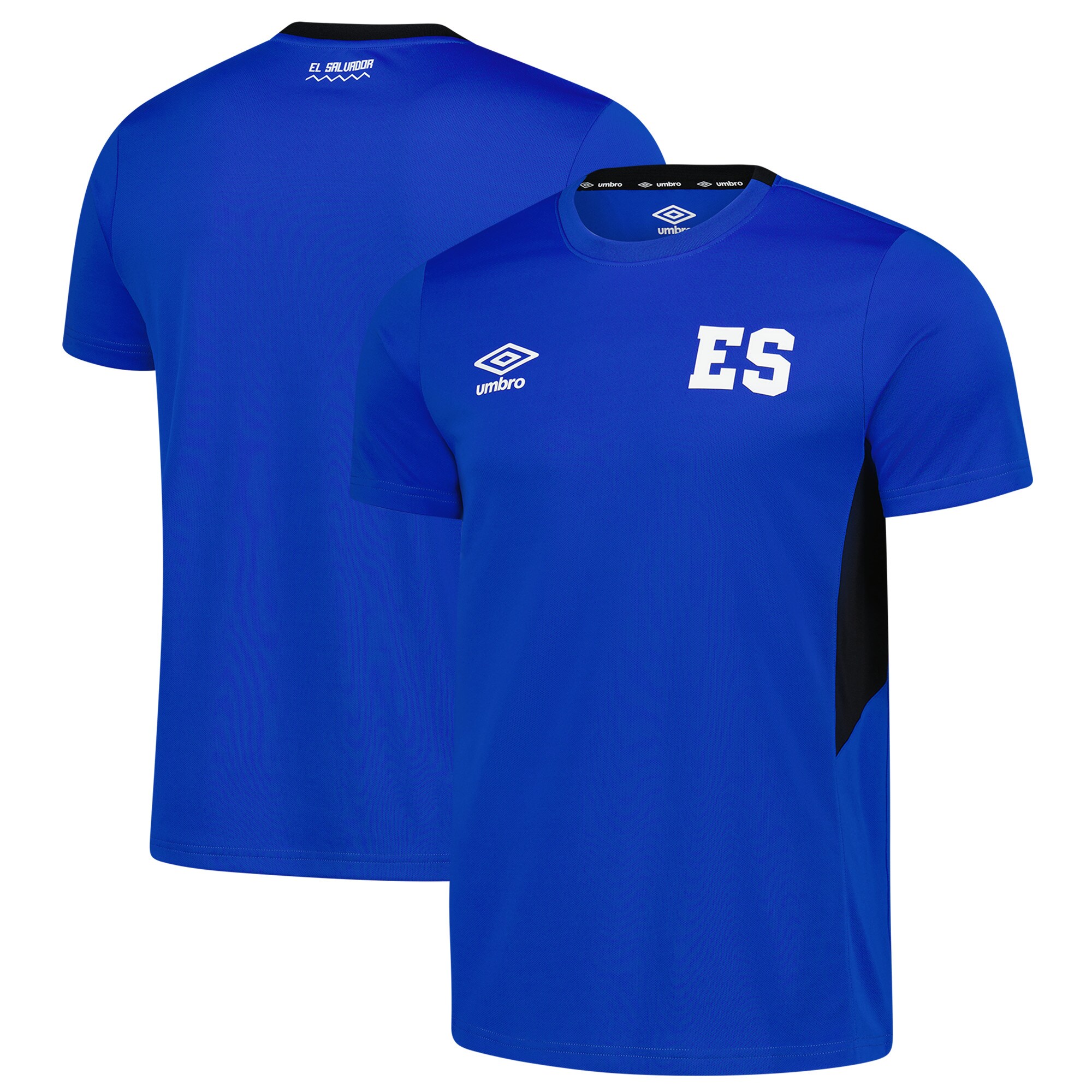 Shop el salvador national team umbro 2025 training jersey – blue – France Football Shirts & World Cup Jerseys