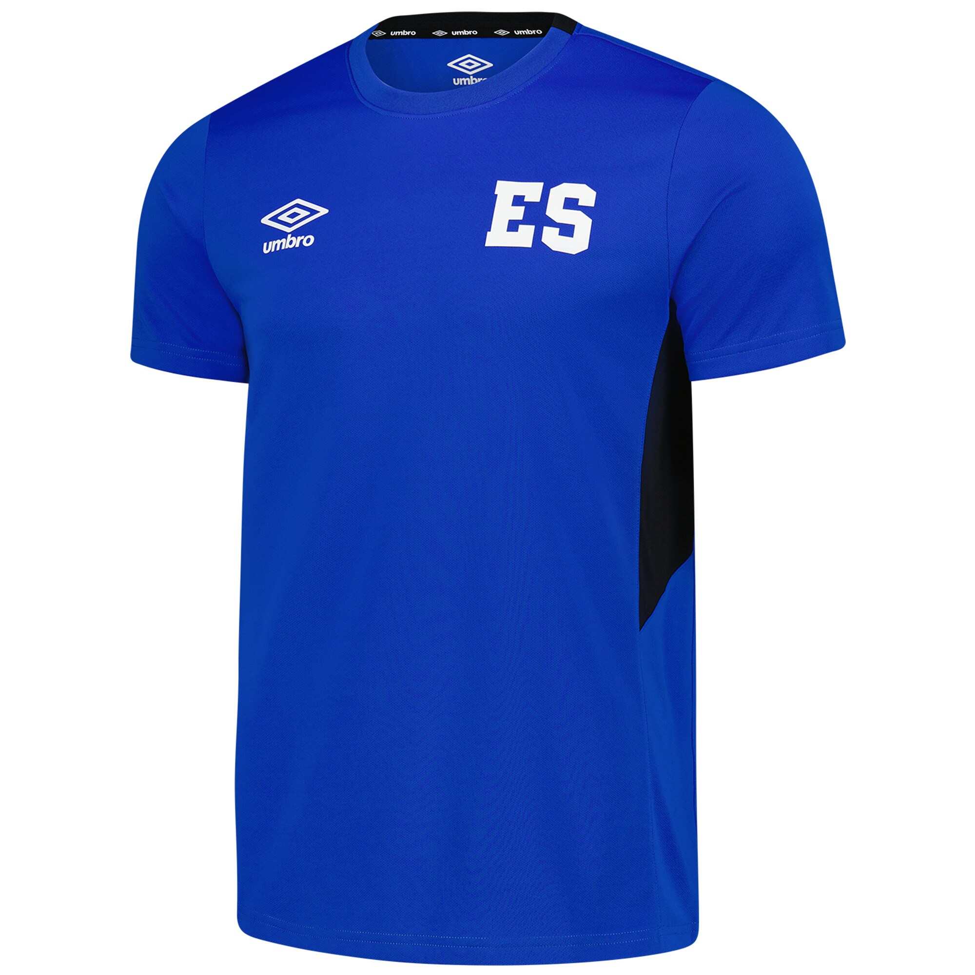 Shop el salvador national team umbro 2025 training jersey – blue – France Football Shirts & World Cup Jerseys
