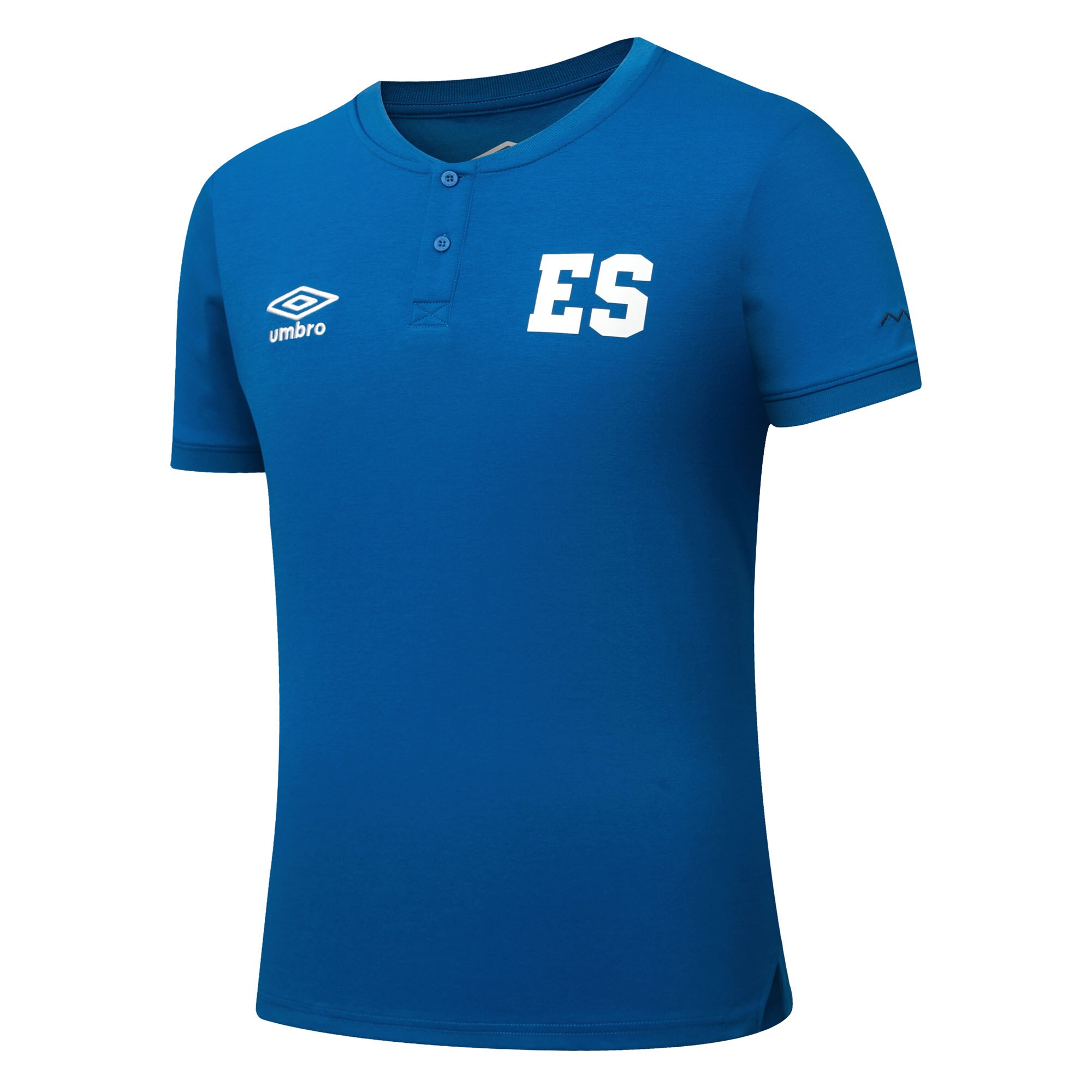 Shop el salvador national team umbro crew neck polo – blue – France Football Shirts & World Cup Jerseys