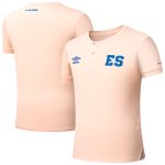Shop el salvador national team umbro crew neck polo coral – France Football Shirts & World Cup Jerseys