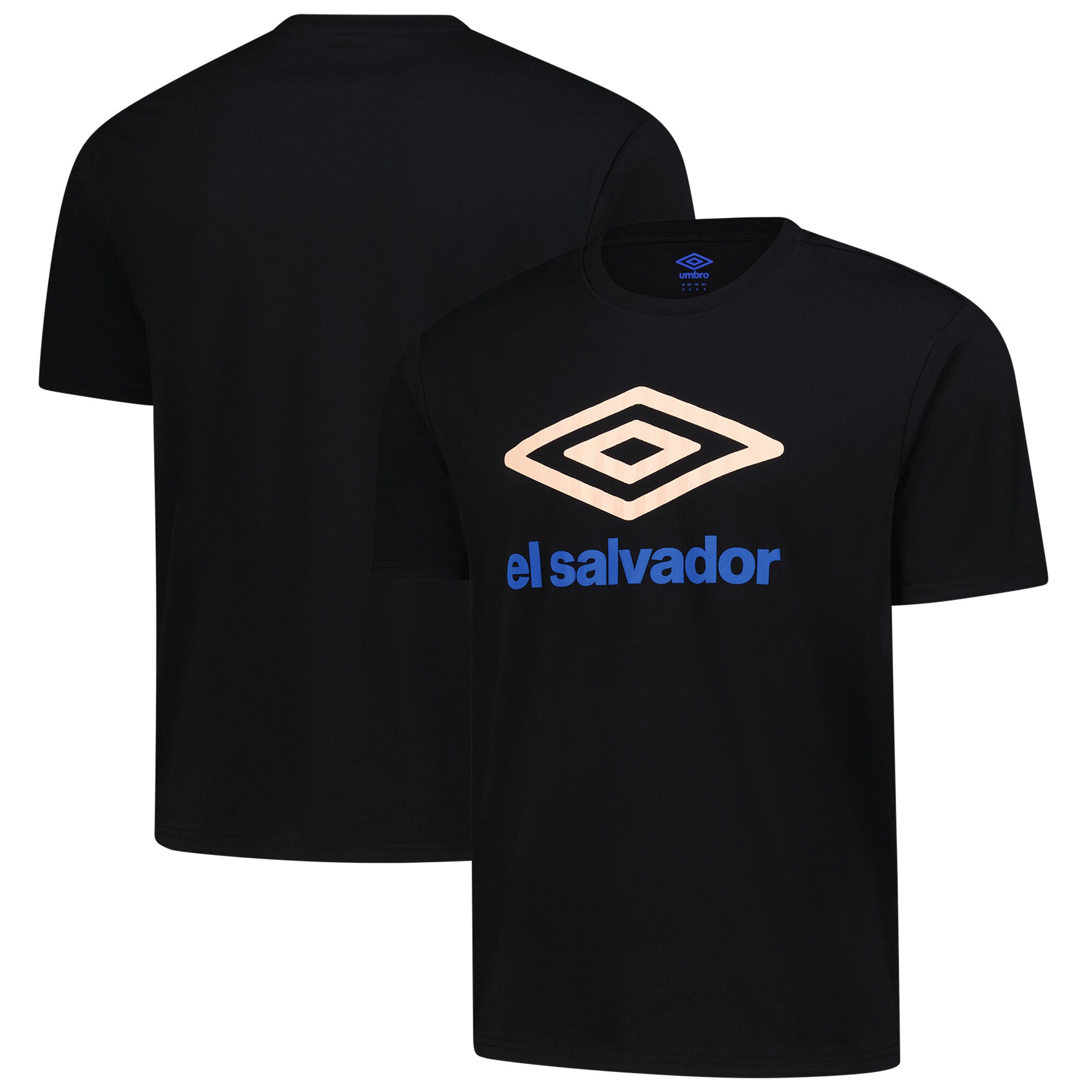 Shop el salvador national team umbro graphic t-shirt – black – France Football Shirts & World Cup Jerseys