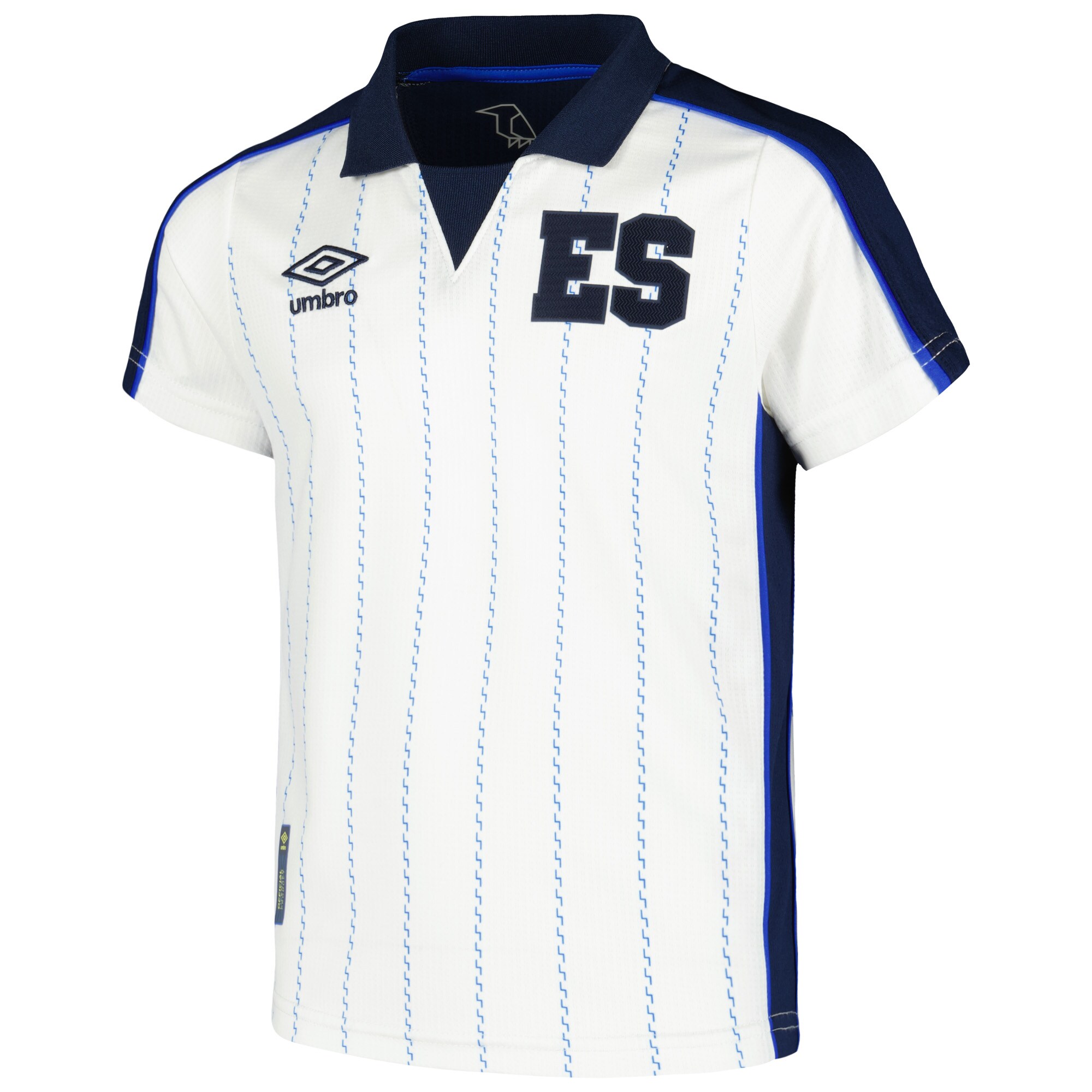 Shop el salvador national team umbro youth 2024 fourth replica jersey – white – France Football Shirts & World Cup Jerseys