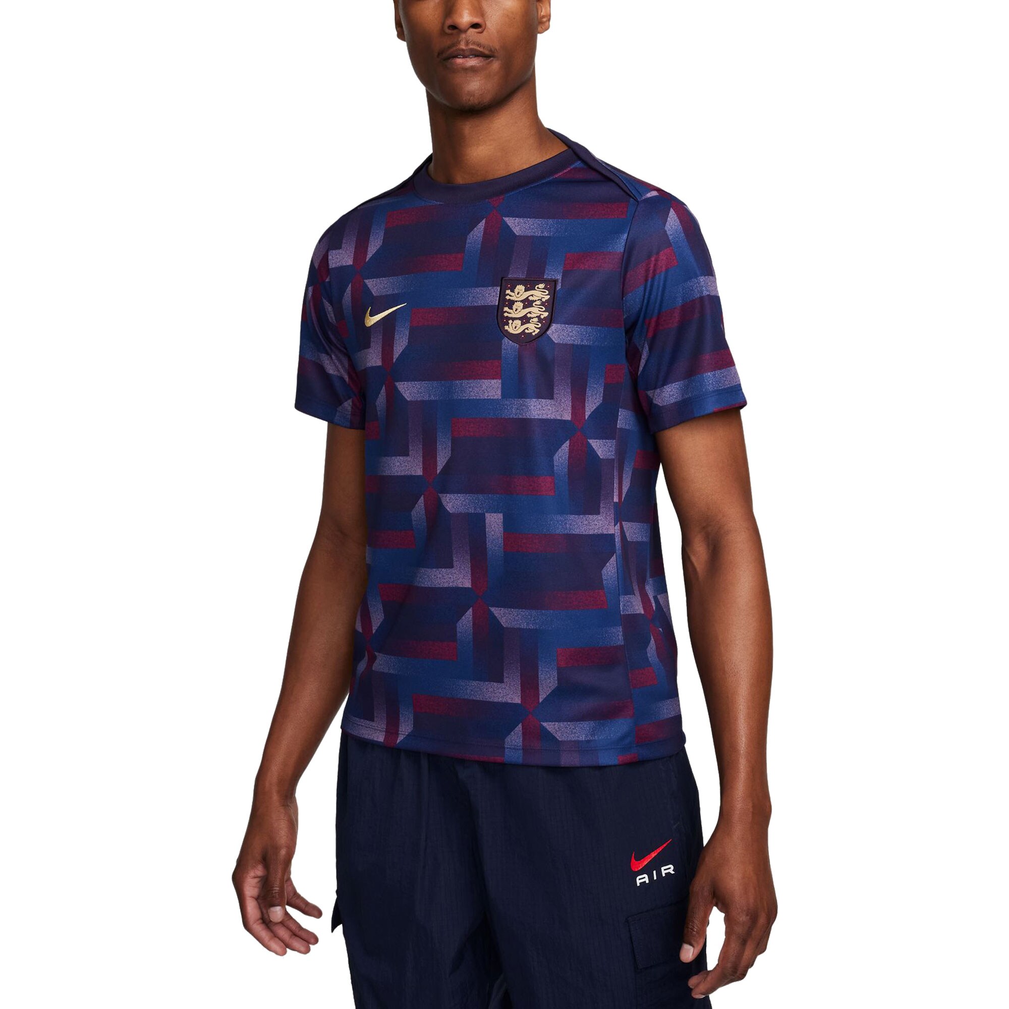 Shop england national team nike 2024 academy pro pre-match top purple – France Football Shirts & World Cup Jerseys