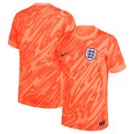 Shop england national team nike 2024 goalkeeper replica stadium jersey orange – France Football Shirts & World Cup Jerseys