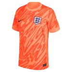 Shop england national team nike 2024 goalkeeper replica stadium jersey orange – France Football Shirts & World Cup Jerseys