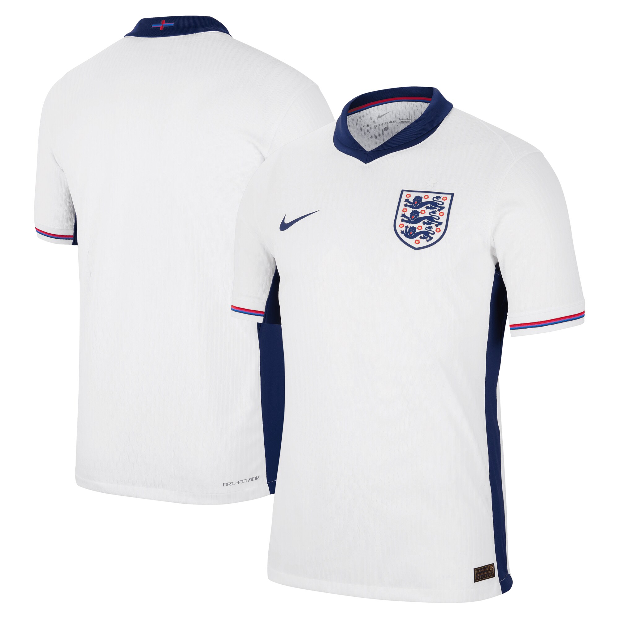 Shop england national team nike 2024 home authentic blank jersey white – France Football Shirts & World Cup Jerseys