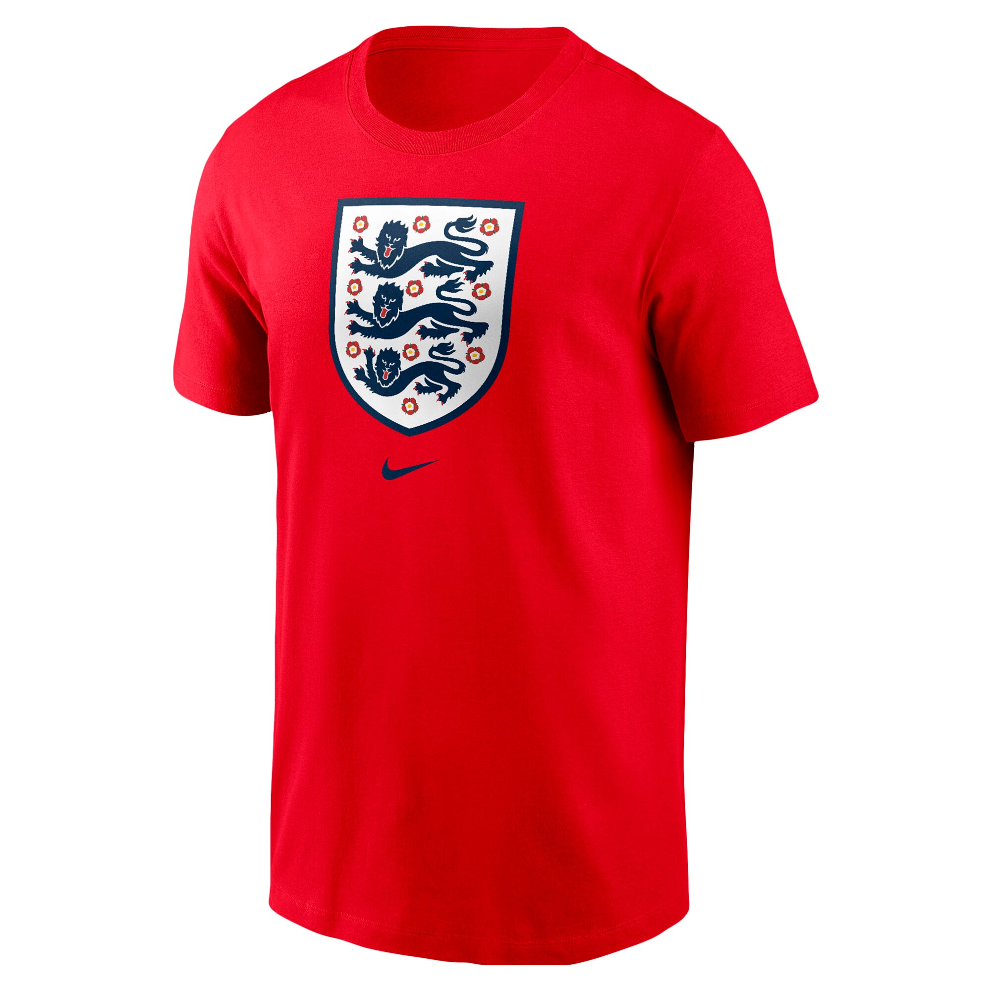 Shop england national team nike crest core t-shirt – red – France Football Shirts & World Cup Jerseys