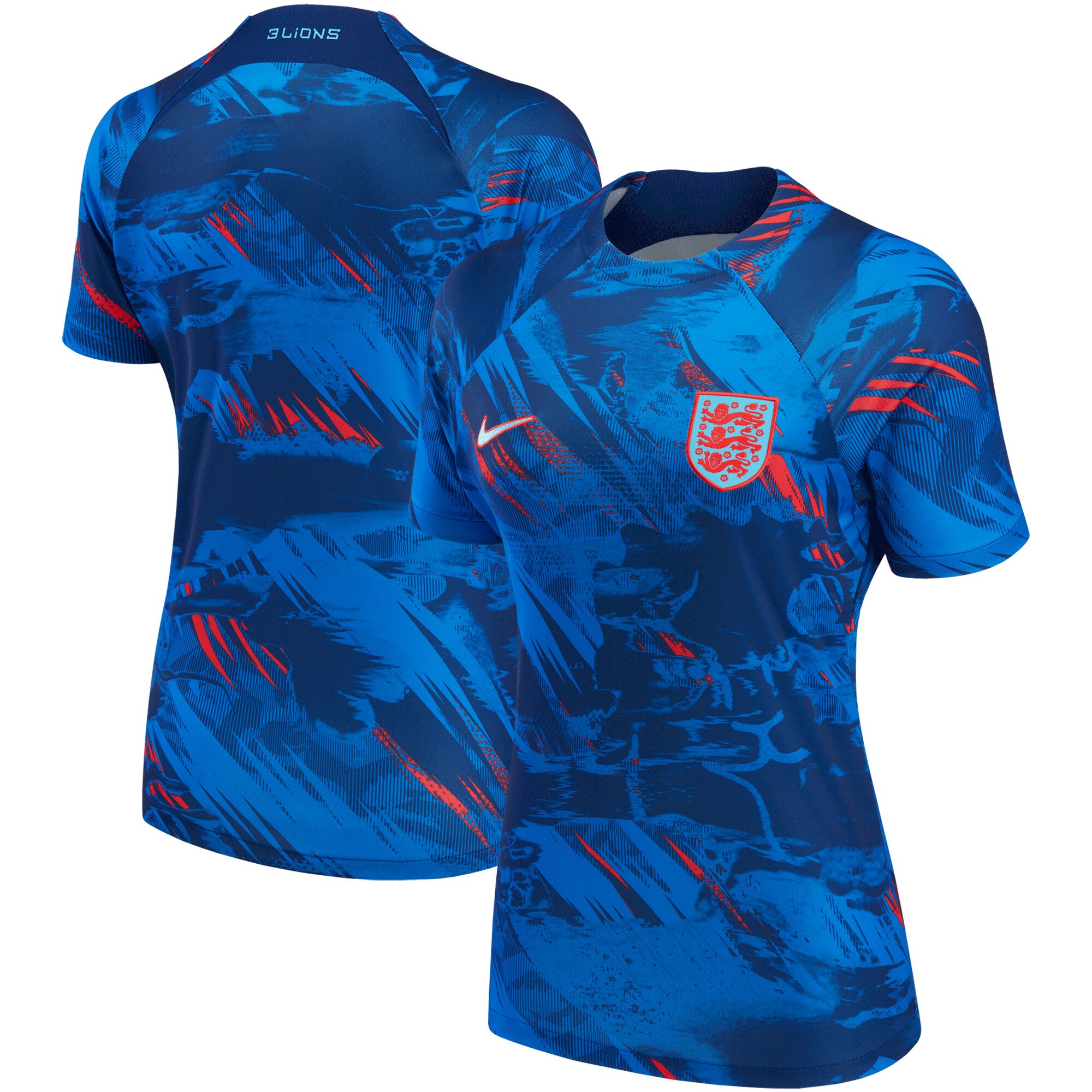 Shop england national team nike women8217s 2022 pre-match top blue – France Football Shirts & World Cup Jerseys