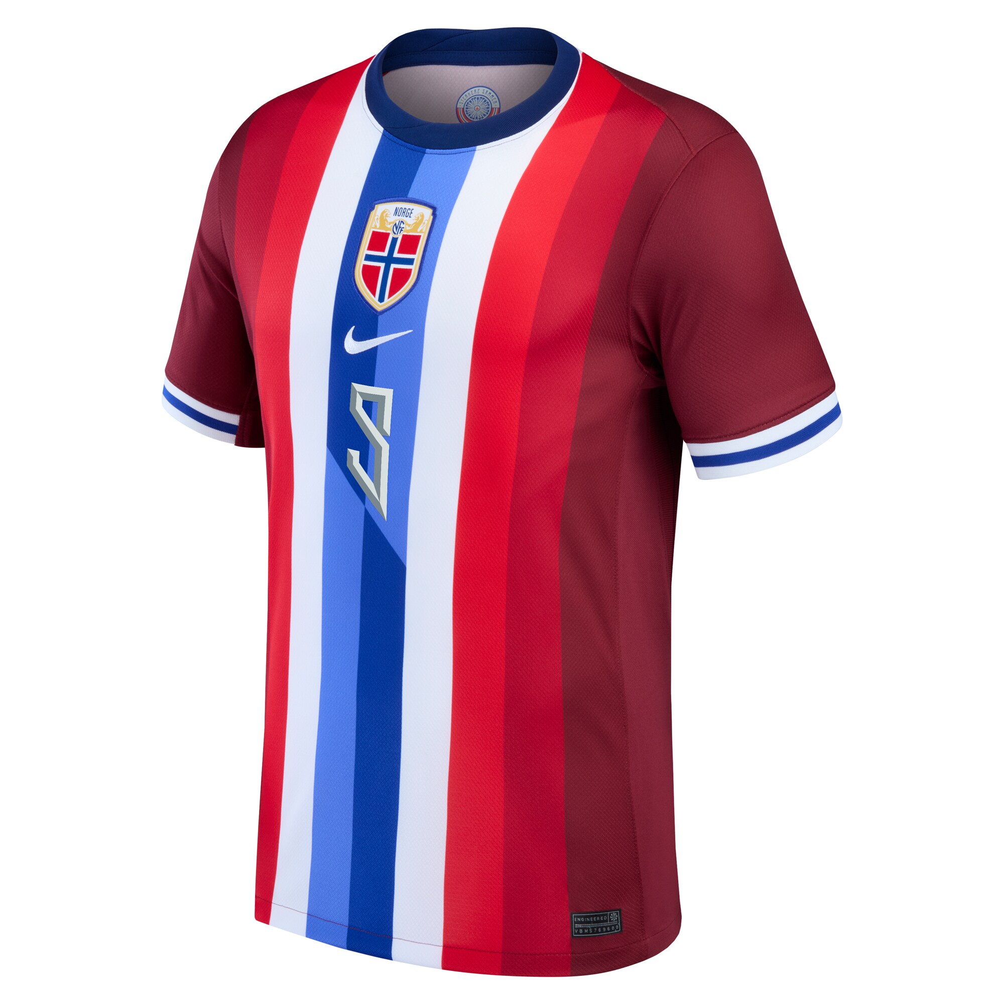 Shop erling haaland norway national team nike 2024 home replica jersey – red – France Football Shirts & World Cup Jerseys