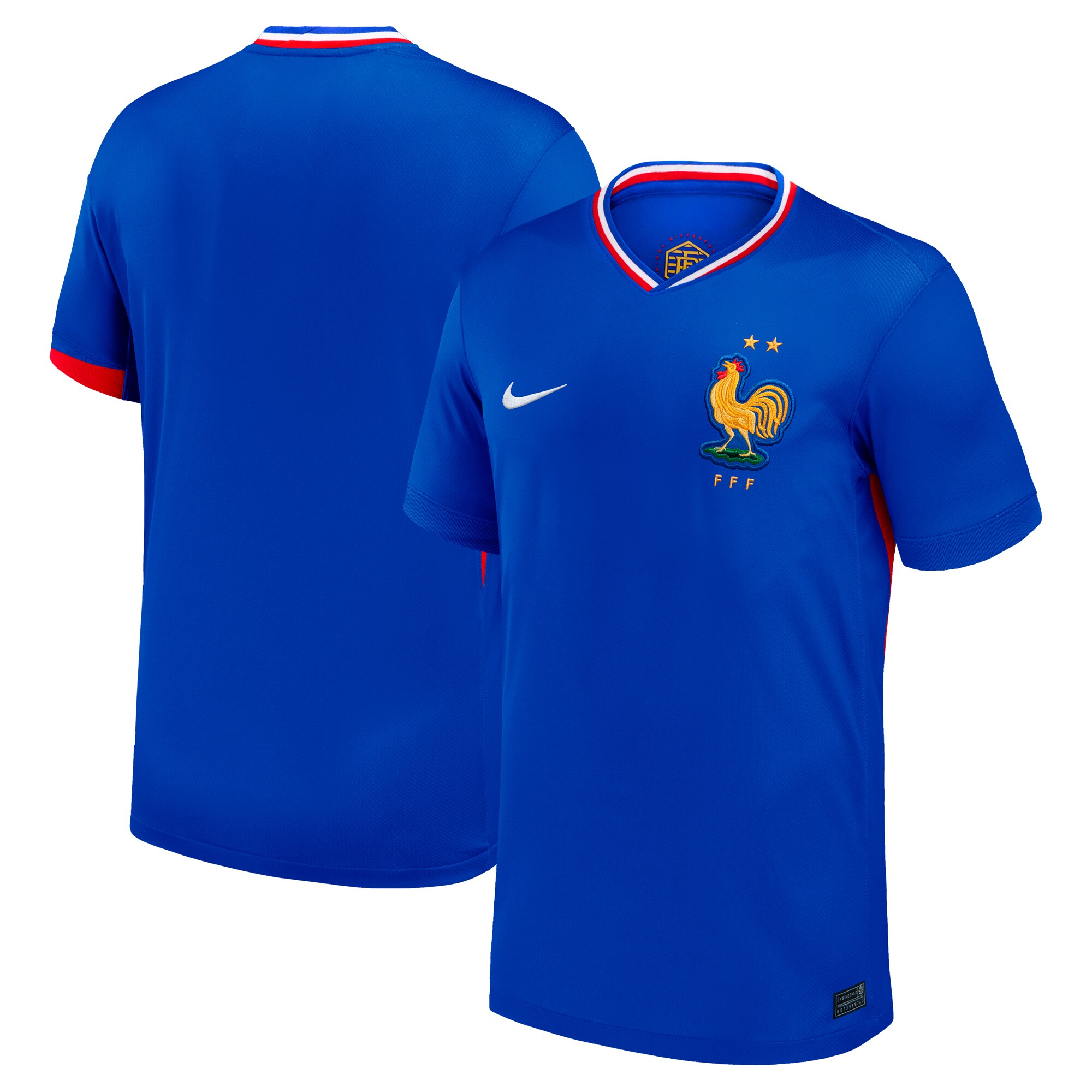 Shop france national team nike 2024 home replica blank jersey – blue – France Football Shirts & World Cup Jerseys