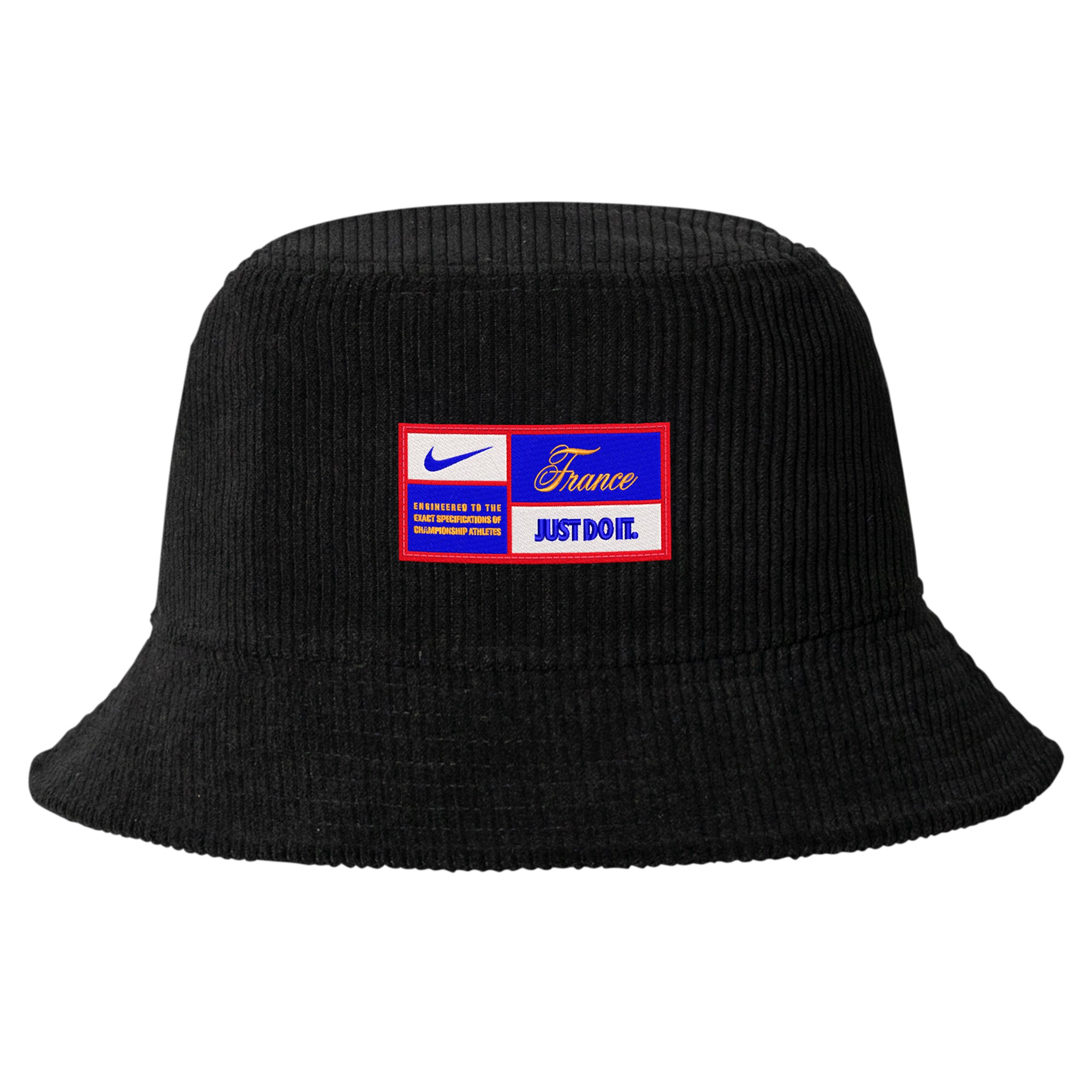 Shop france national team nike corduroy bucket hat – black – France Football Shirts & World Cup Jerseys