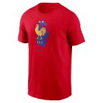 Shop france national team nike crest core t-shirt – red – France Football Shirts & World Cup Jerseys