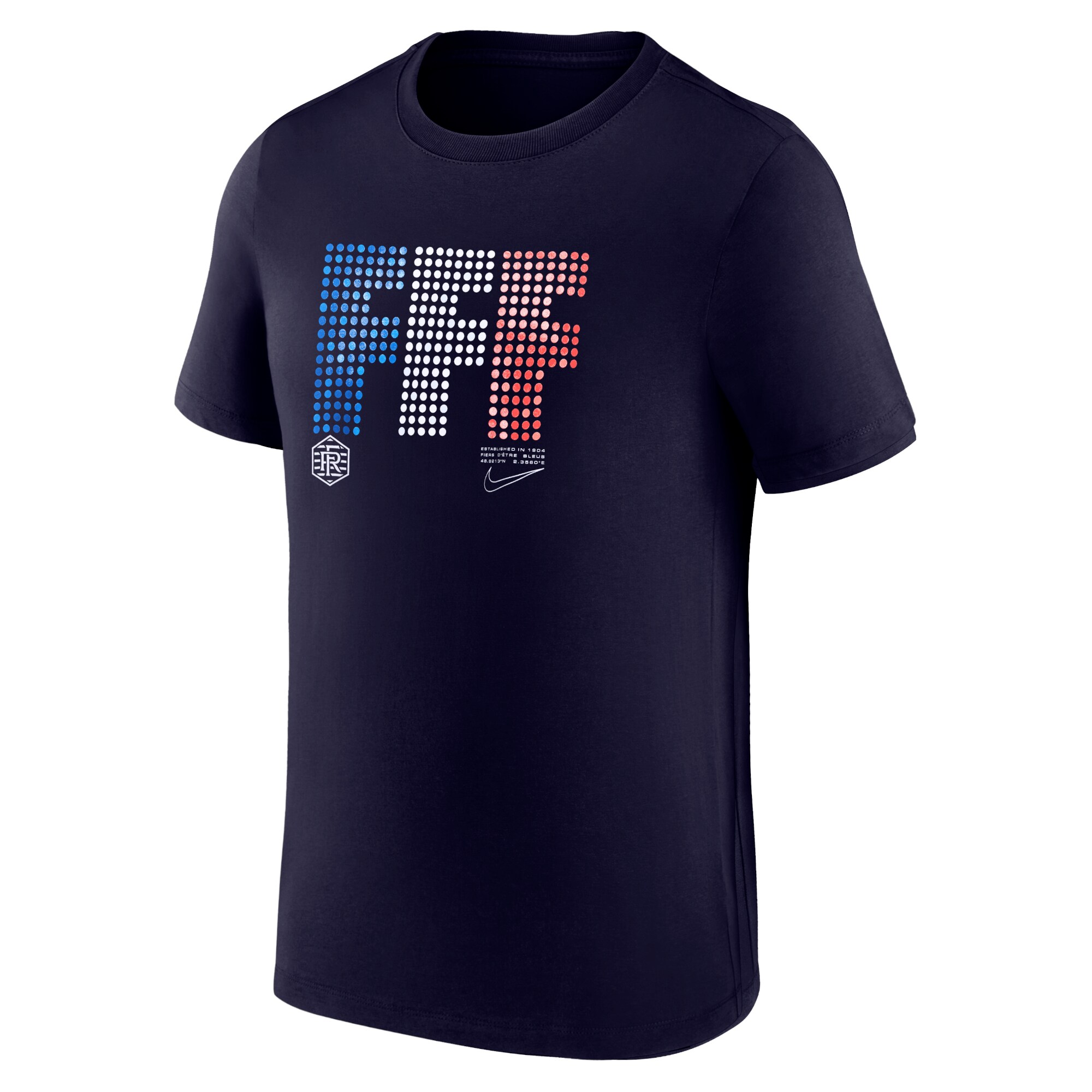 Shop france national team nike lights t-shirt – navy – France Football Shirts & World Cup Jerseys