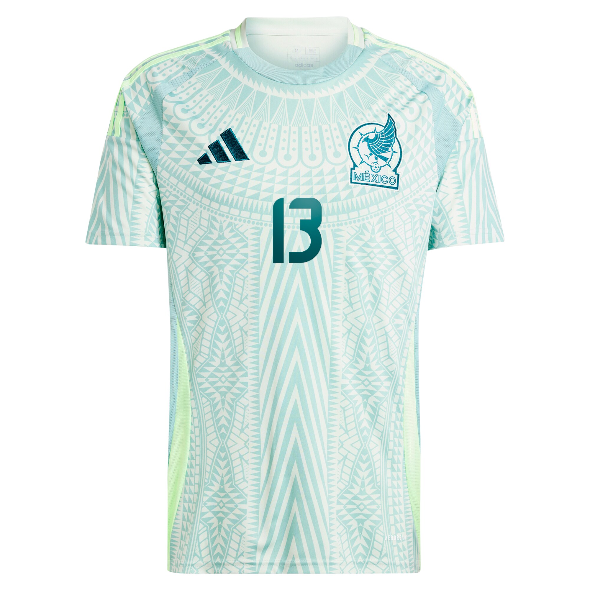 Shop guillermo ochoa mexico national team adidas 2024 away replica player jersey – green – France Football Shirts & World Cup Jerseys