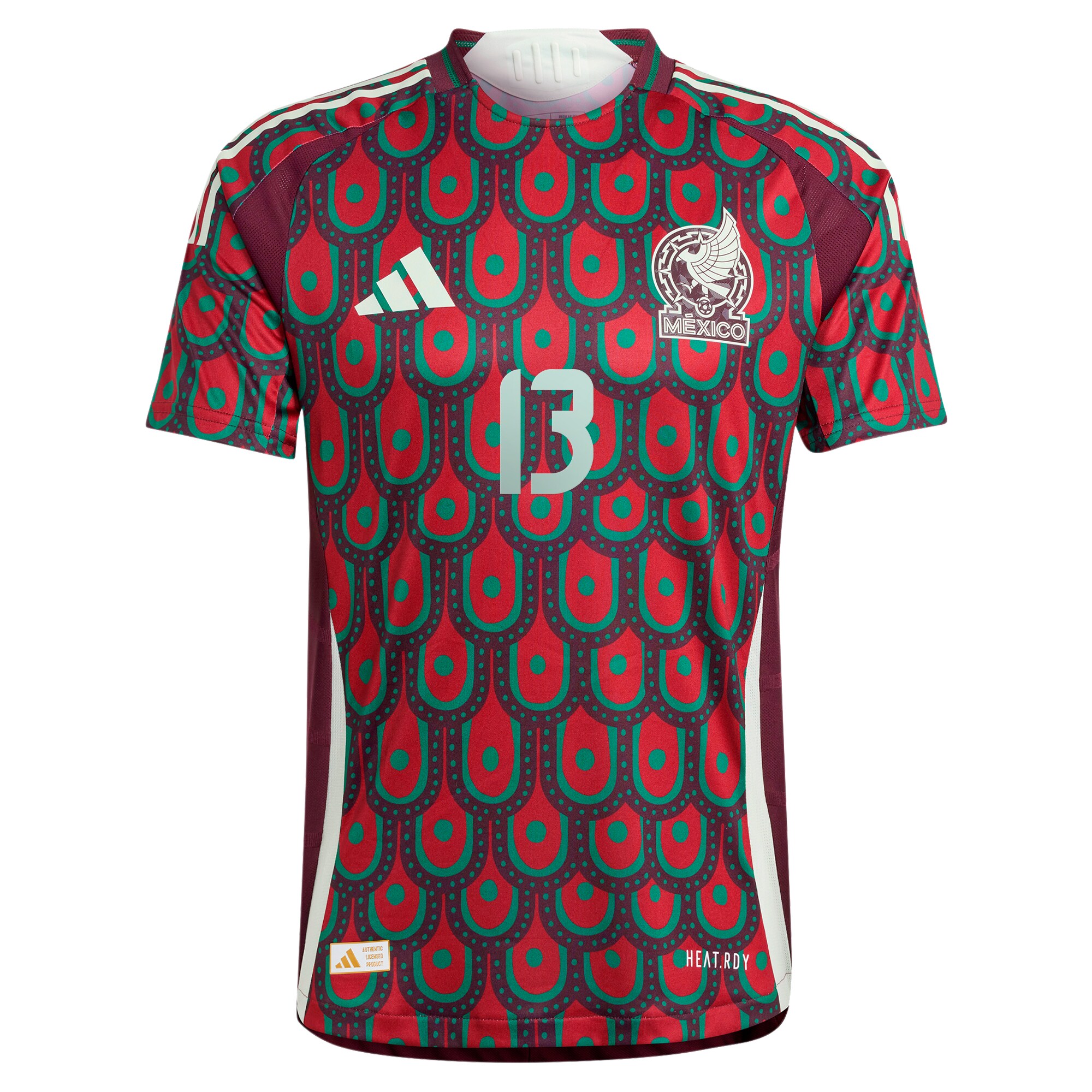 Shop guillermo ochoa mexico national team adidas 2024 home authentic player jersey – burgundy – France Football Shirts & World Cup Jerseys