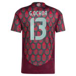 Shop guillermo ochoa mexico national team adidas 2024 home authentic player jersey – burgundy – France Football Shirts & World Cup Jerseys