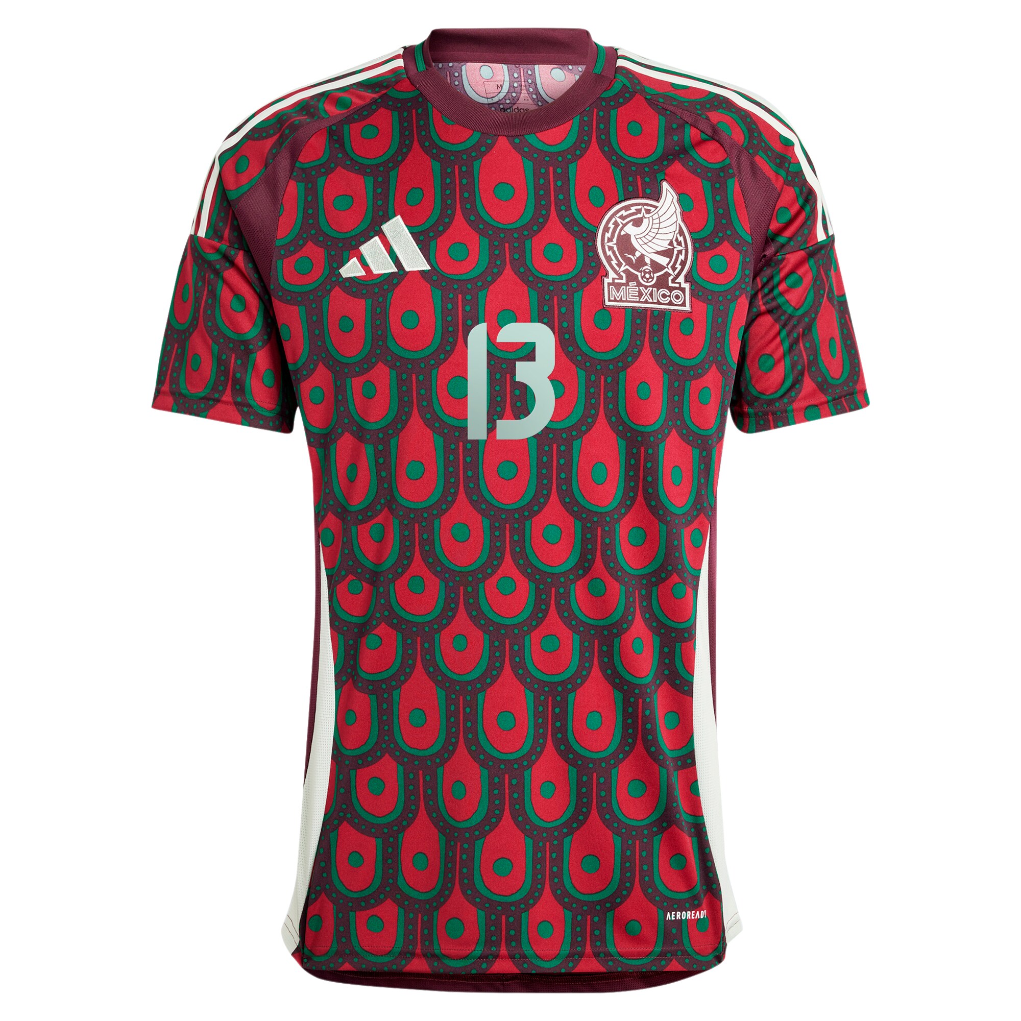 Shop guillermo ochoa mexico national team adidas 2024 home replica player jersey – burgundy – France Football Shirts & World Cup Jerseys